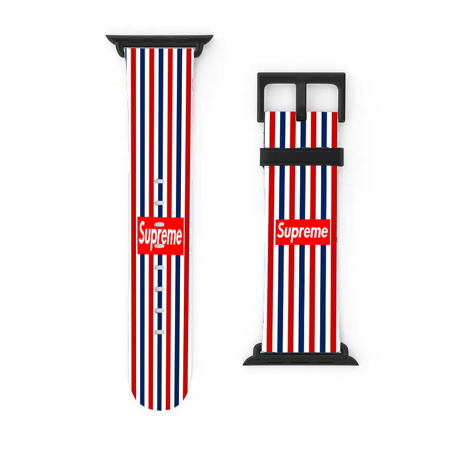 Supreme Tri Line Apple Watch Band 38Mm - 44Mm