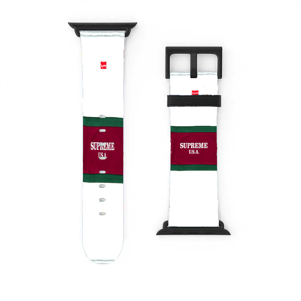 Supreme Usa Apple Watch Band 38Mm - 44Mm