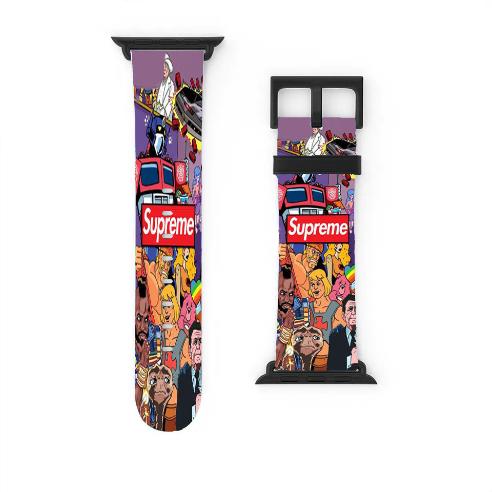 Supreme Wallpaper Peoples Apple Watch Band 38Mm - 44Mm