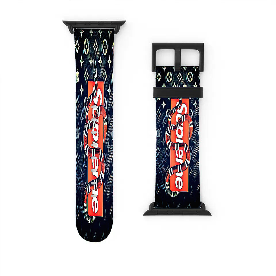Supreme With Chanel Apple Watch Band 38Mm - 44Mm