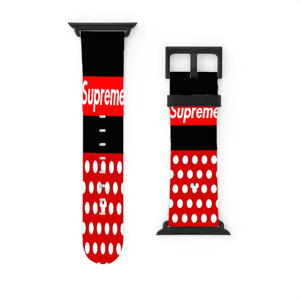 Supreme X Micky Mouse Apple Watch Band 38Mm - 44Mm