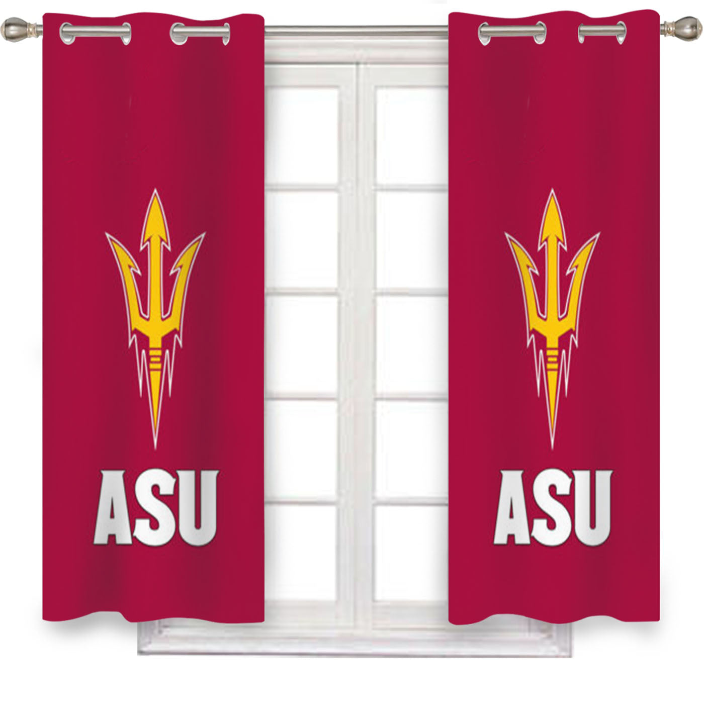 Arizona State Sun Devils Window Curtains