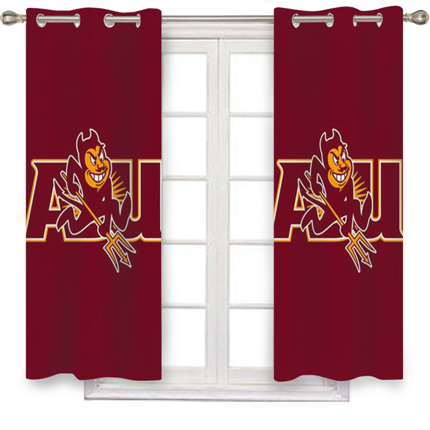 Arizona State Sun Devils 3 Window Curtains