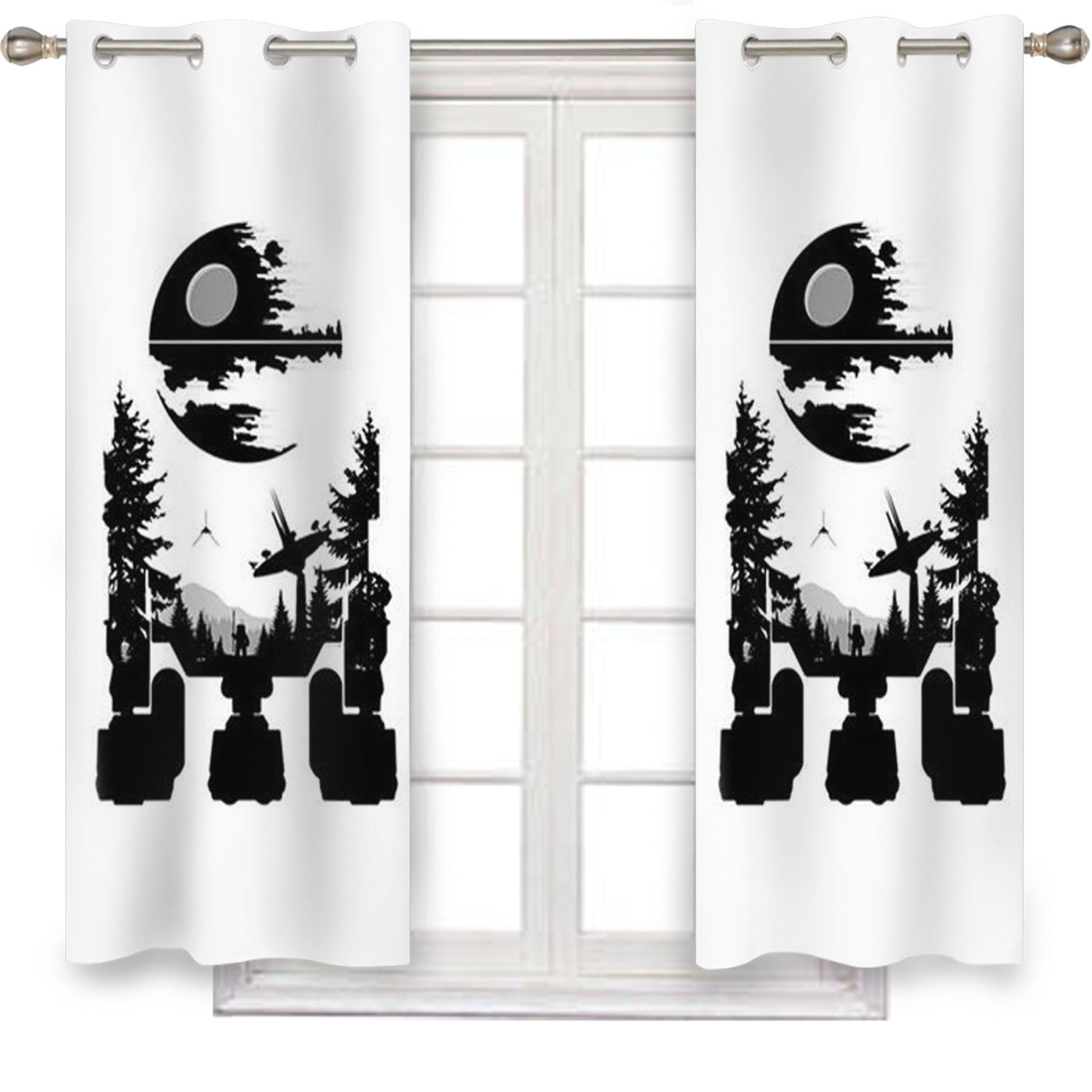 Awesome Star Wars Window Curtains