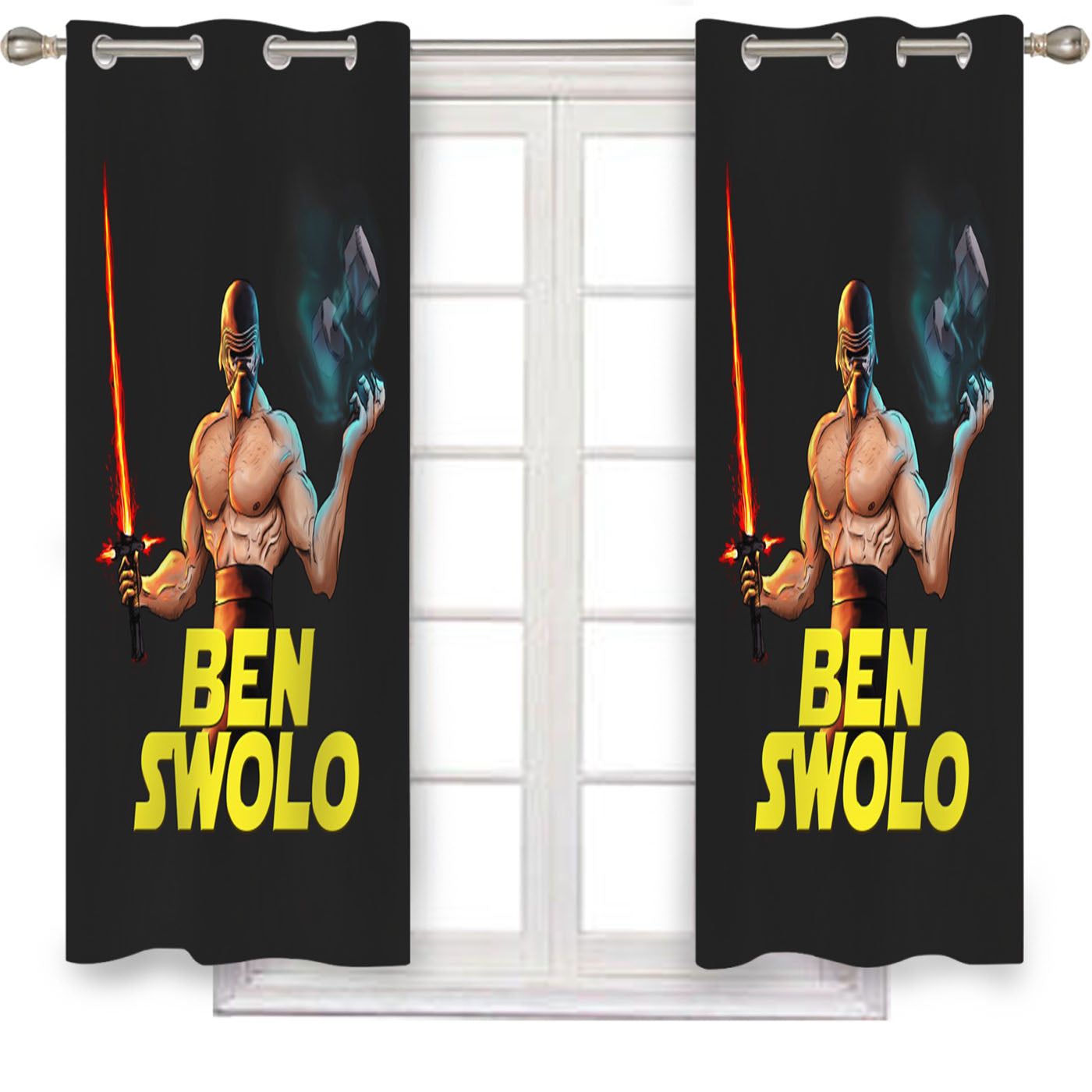 Ben Swolo Star Wars Window Curtains