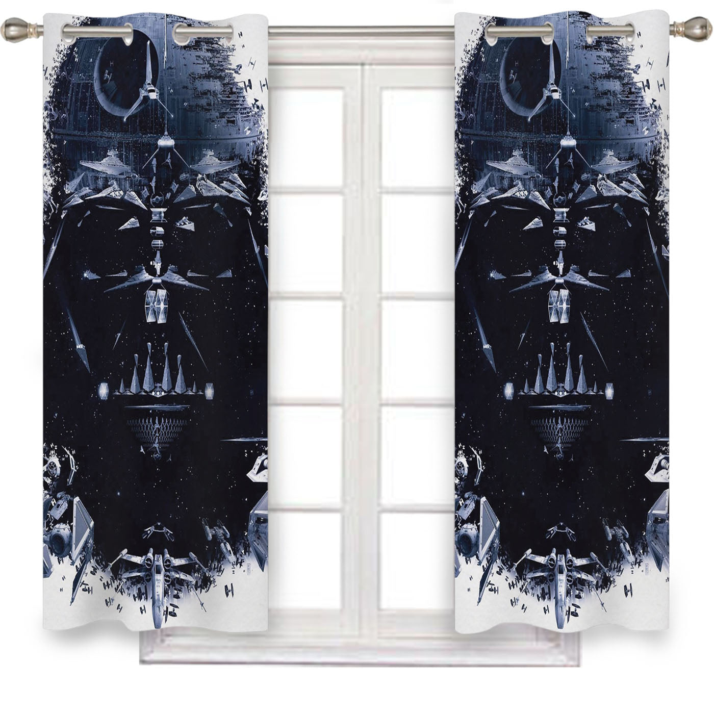 Cool Star Wars Backgrounds Window Curtains