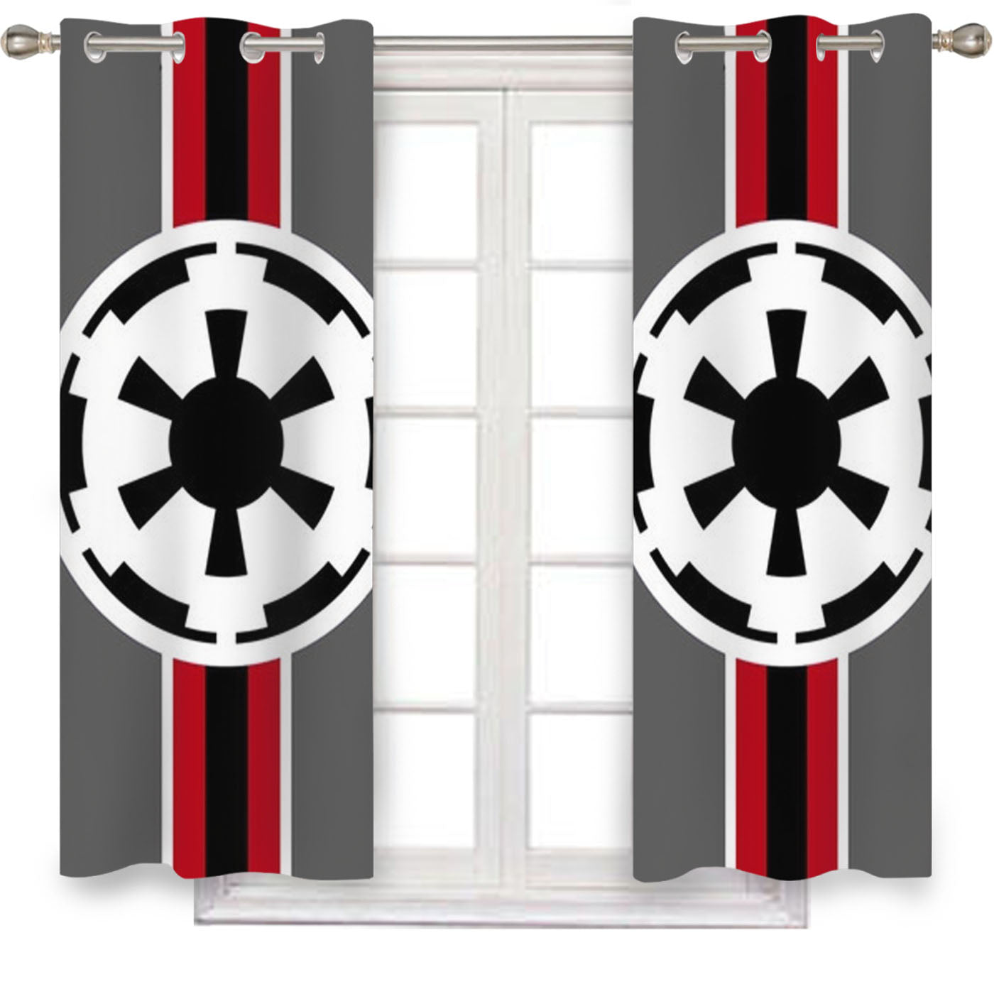 Galactic Empire Star Wars Window Curtains