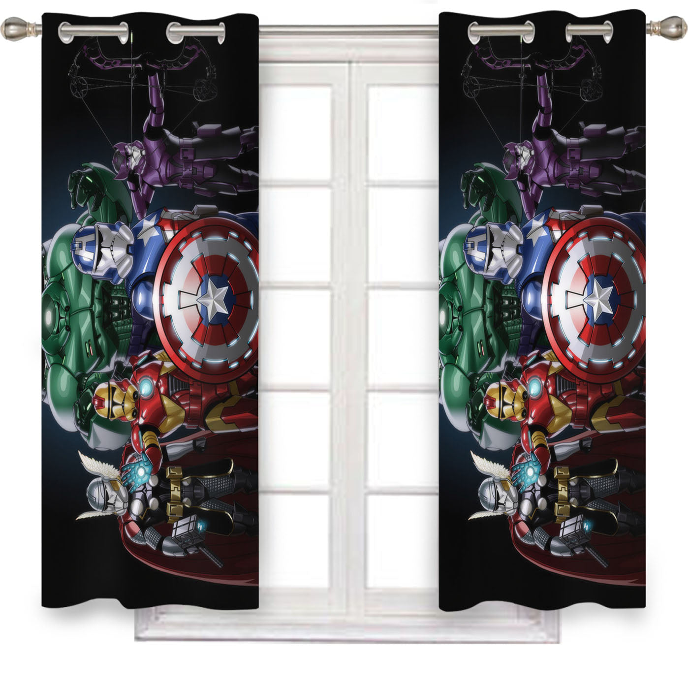 Marvel Avengers Infinity War Clone Trooper Star Wars Window Curtains