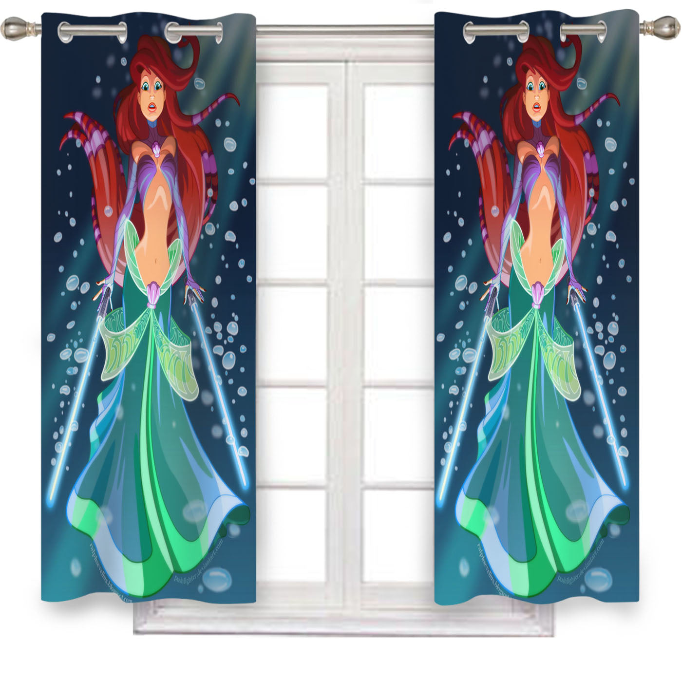 Star Wars Ariel Window Curtains