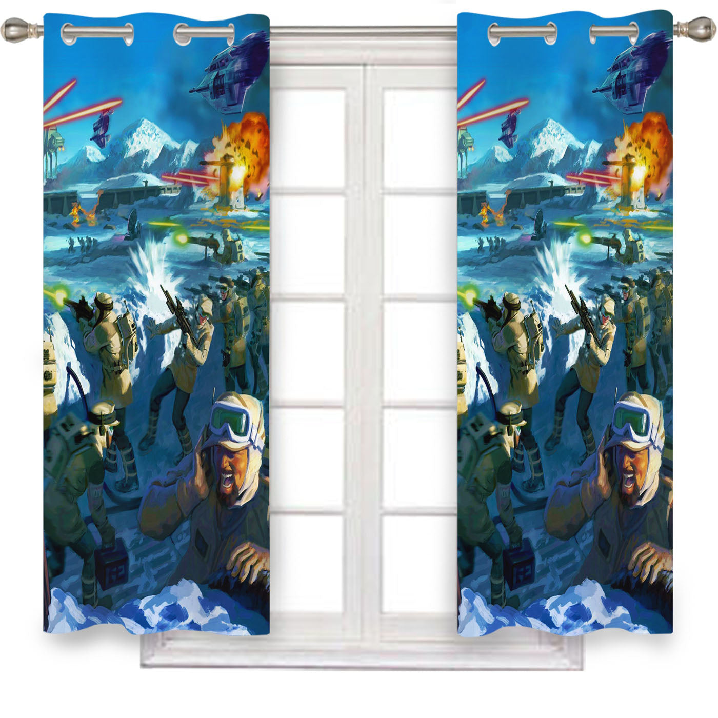 Star Wars Battlefront Ii Window Curtains