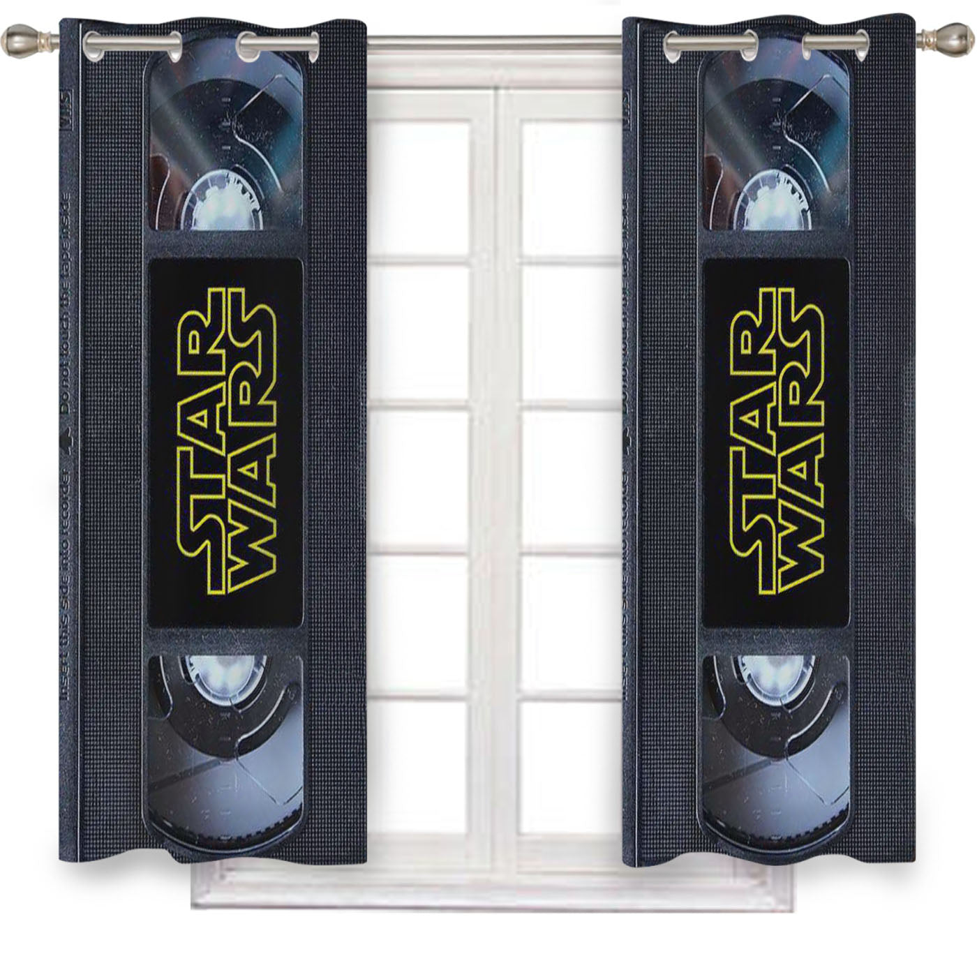 Star Wars Cassette Window Curtains