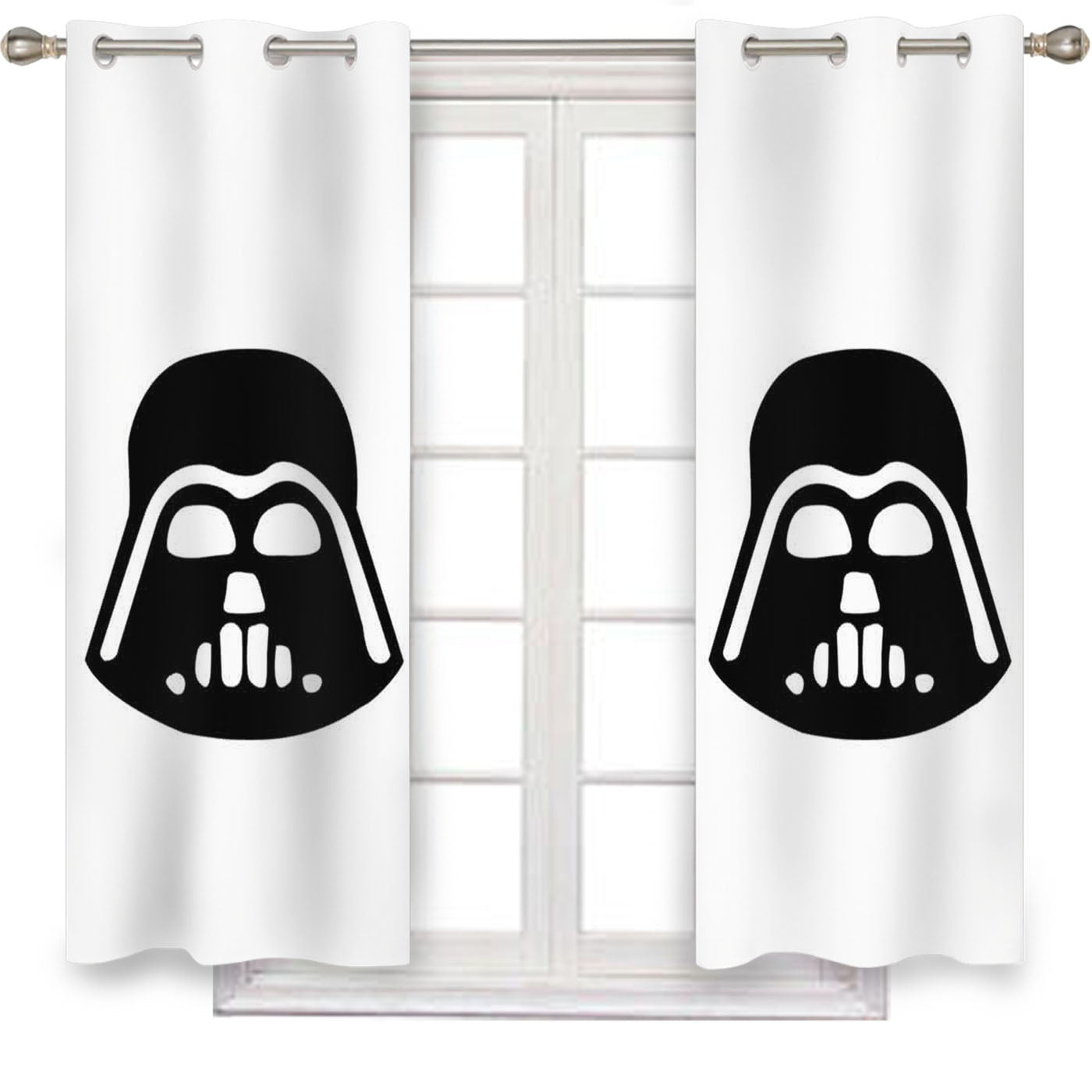 Star Wars Character Darth Vader Window Curtains