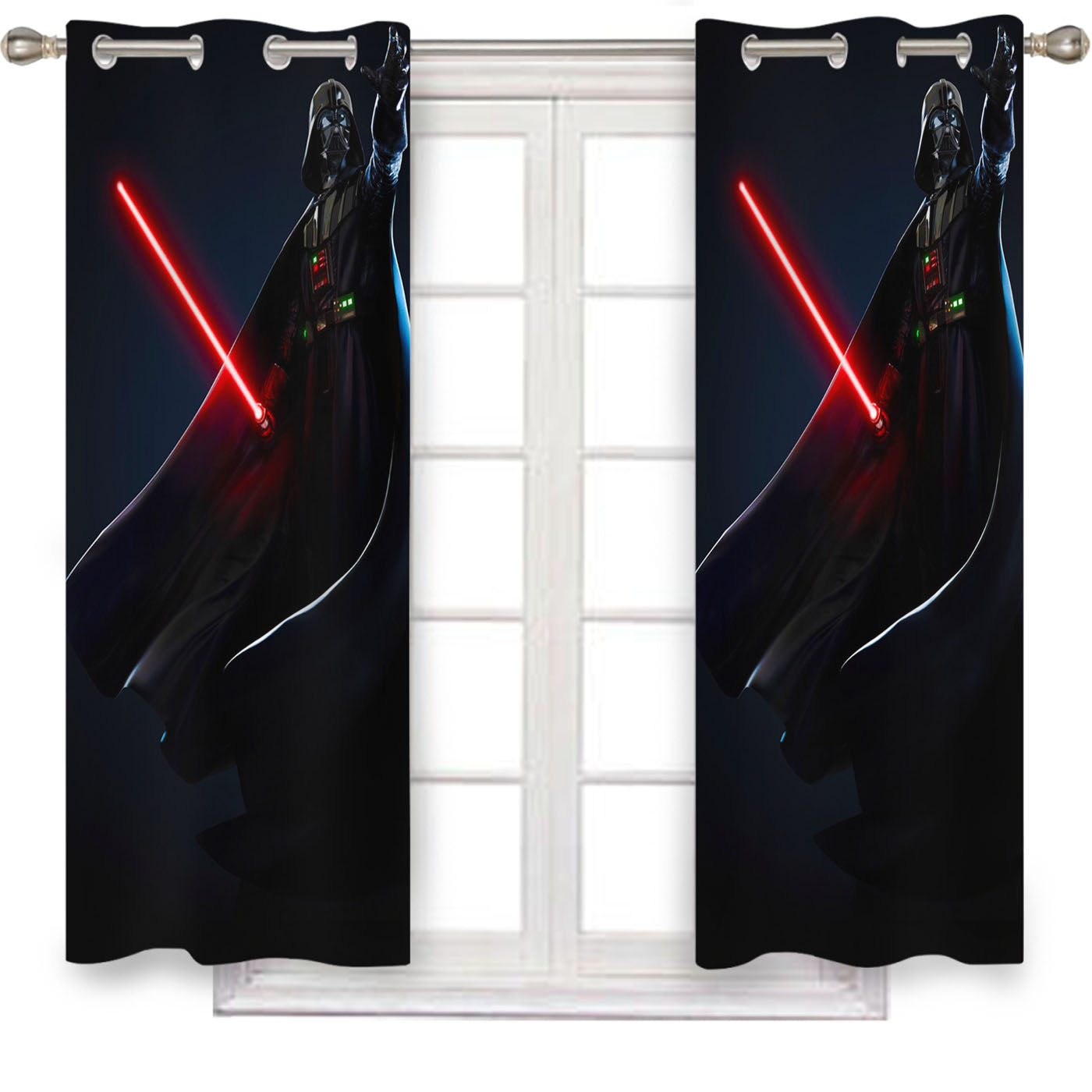 Star Wars Darth Vader Window Curtains