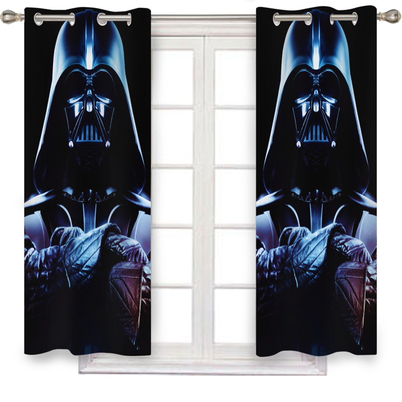 Star Wars Darth Vader Dark Window Curtains