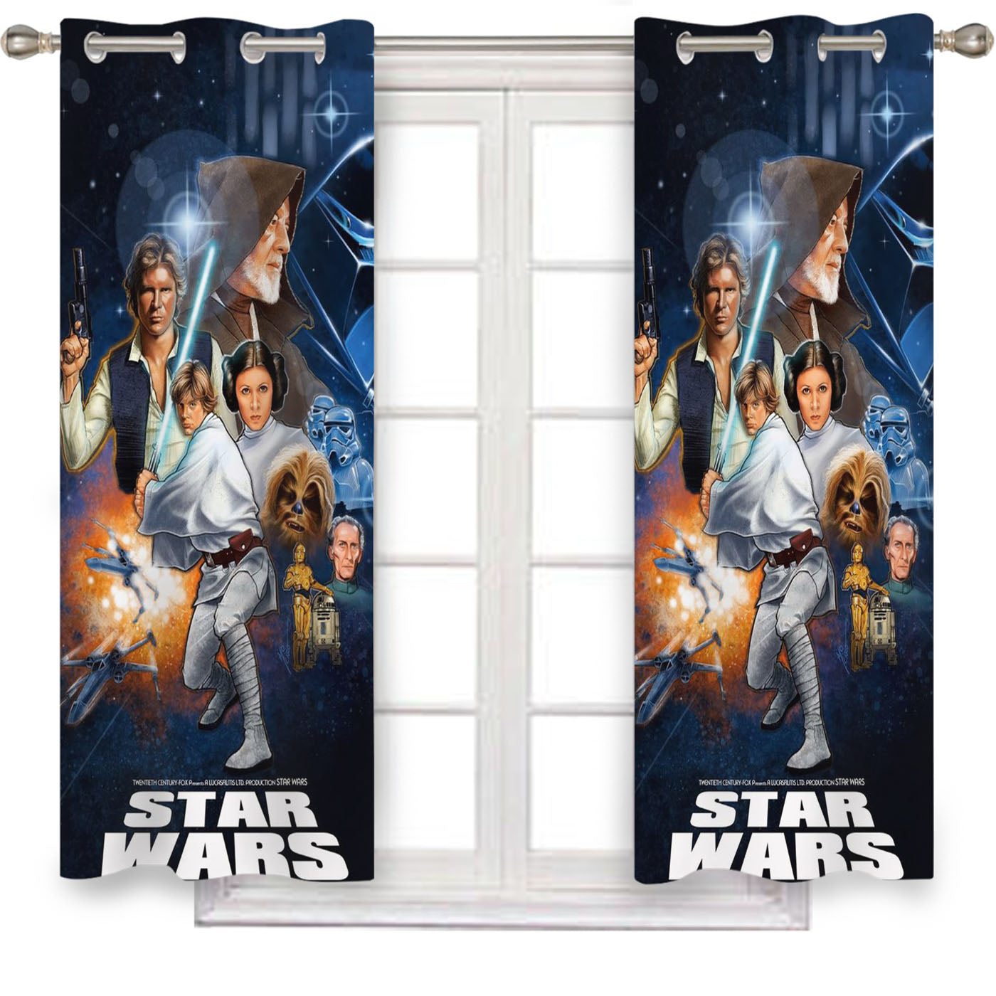 Star Wars Episode Iv Window Curtains