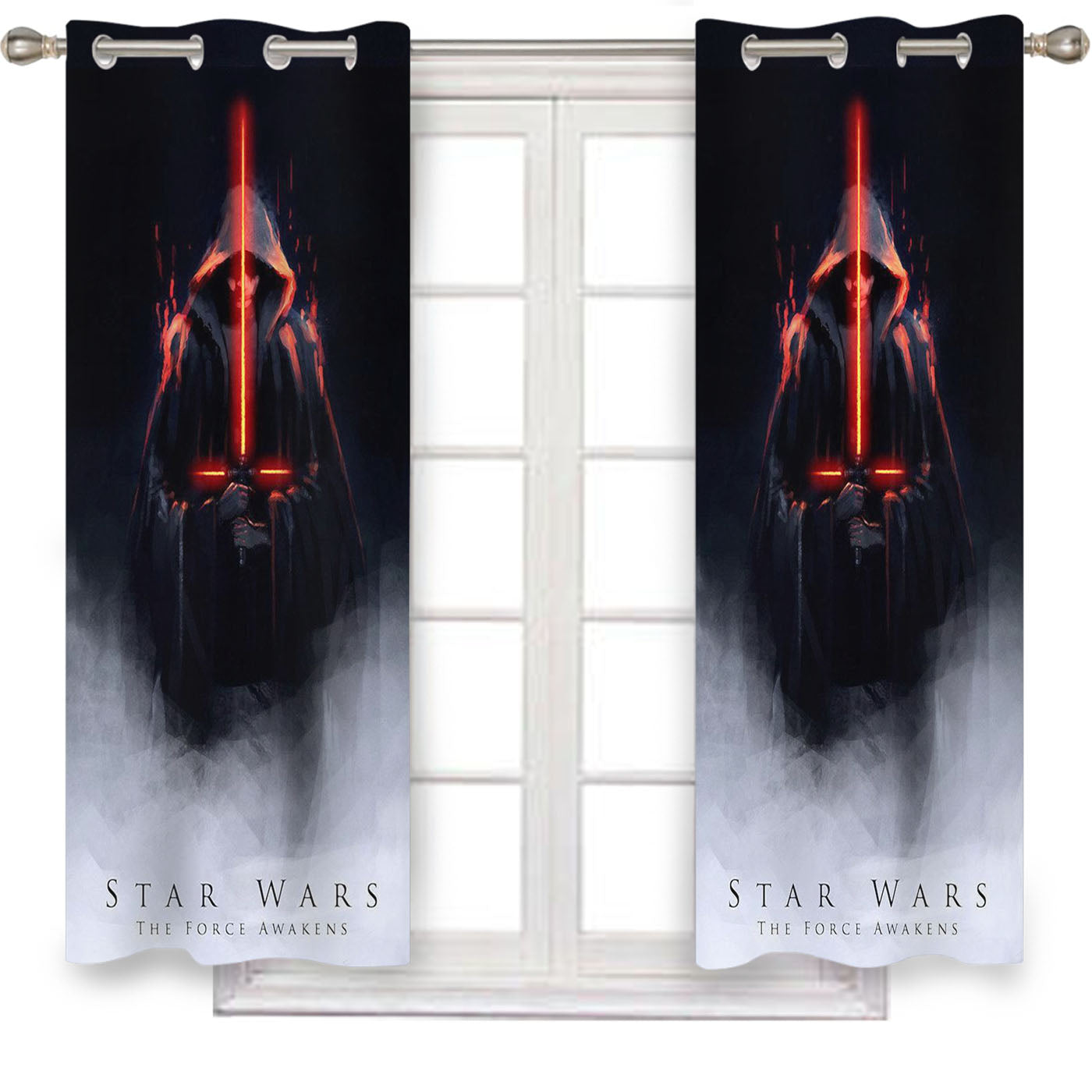 Star Wars Fanart Window Curtains