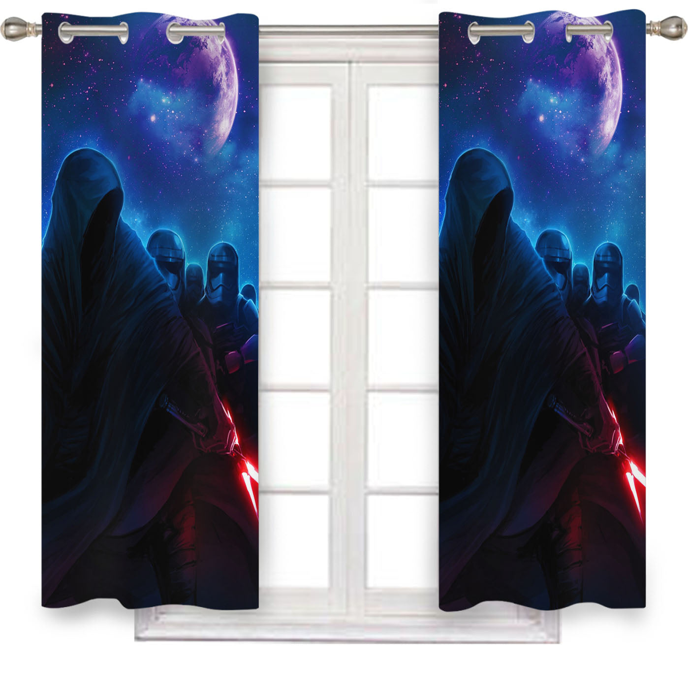 Star Wars Jedi Knight Window Curtains