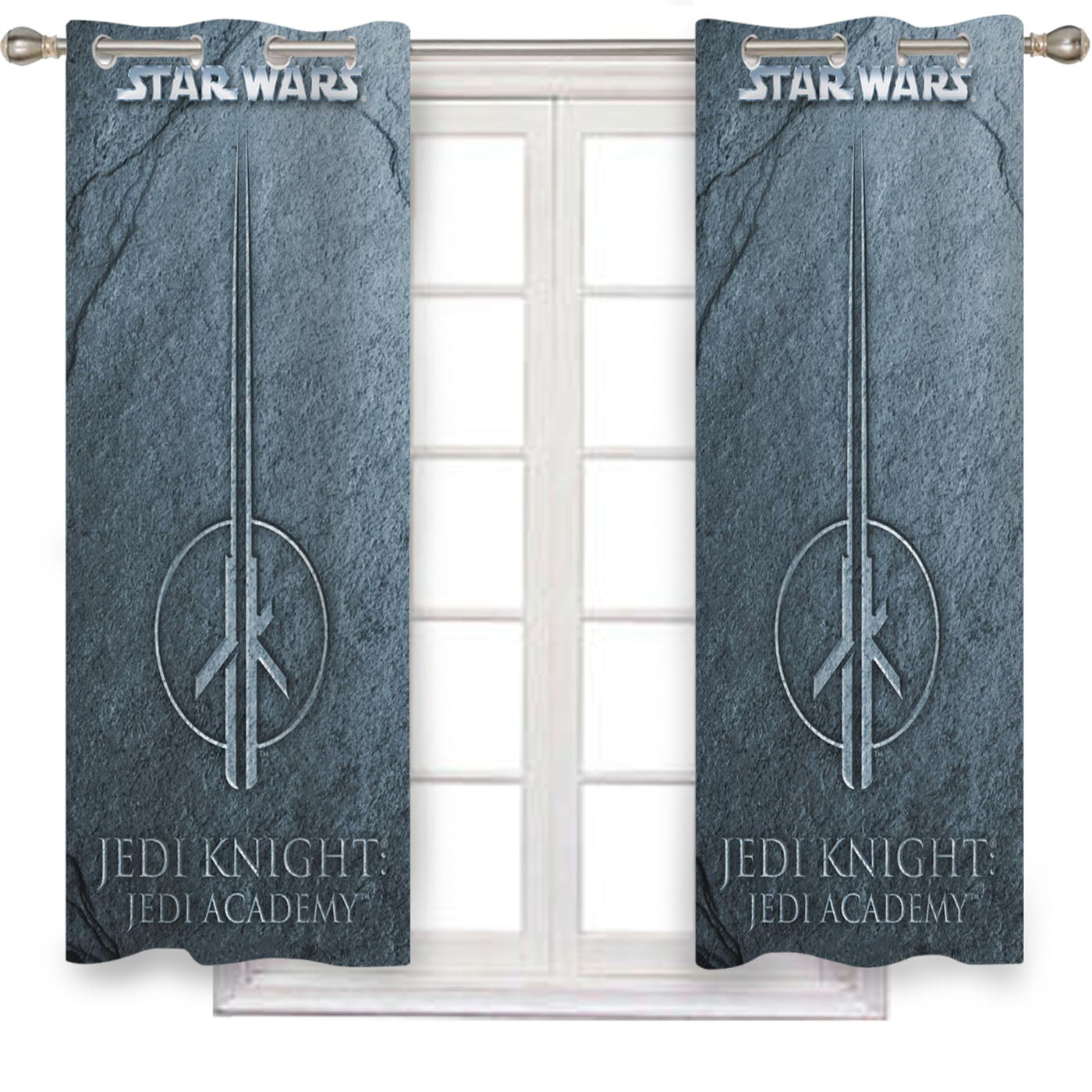 Star Wars Jedi Knight Outca Window Curtains