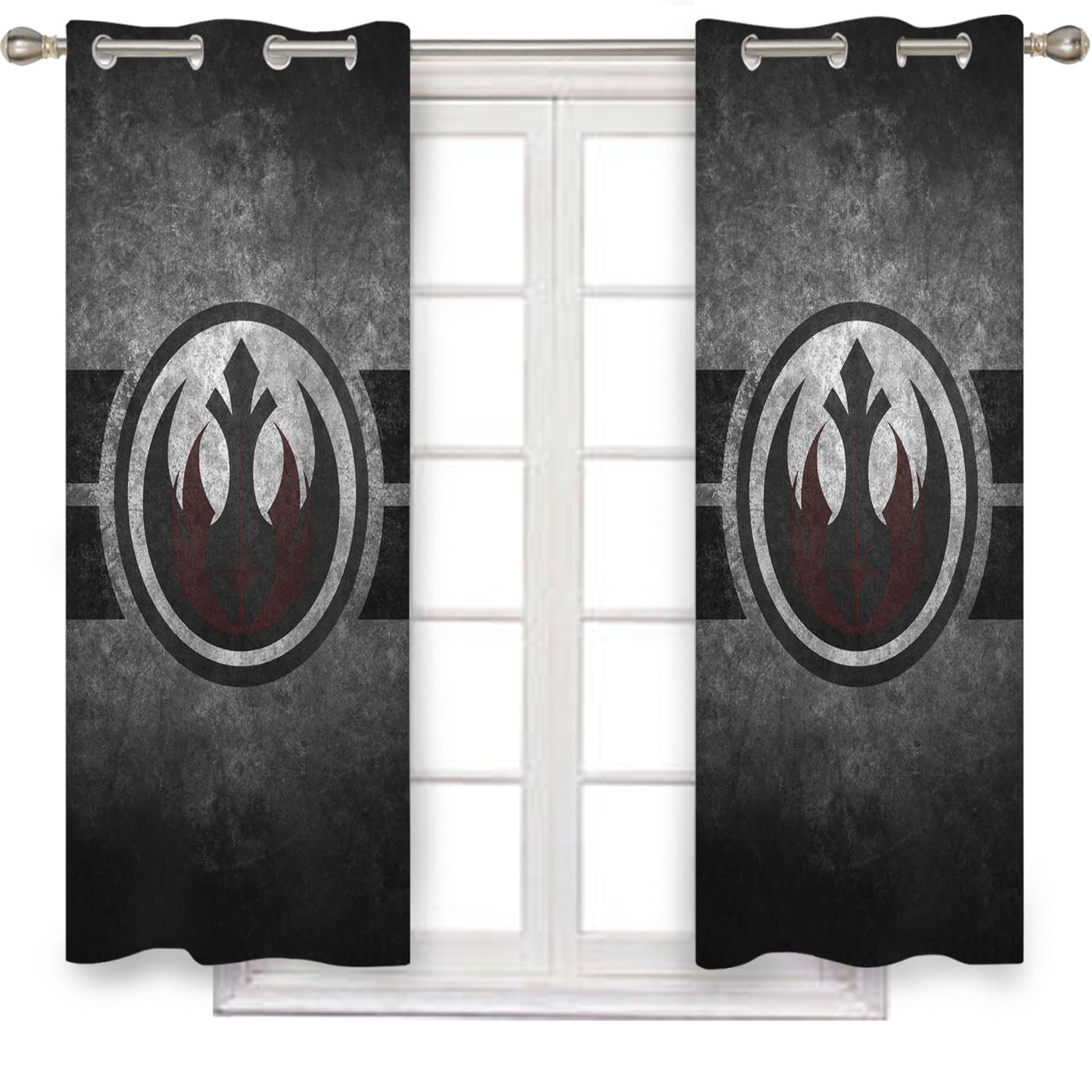 Star Wars Jedi Order Window Curtains