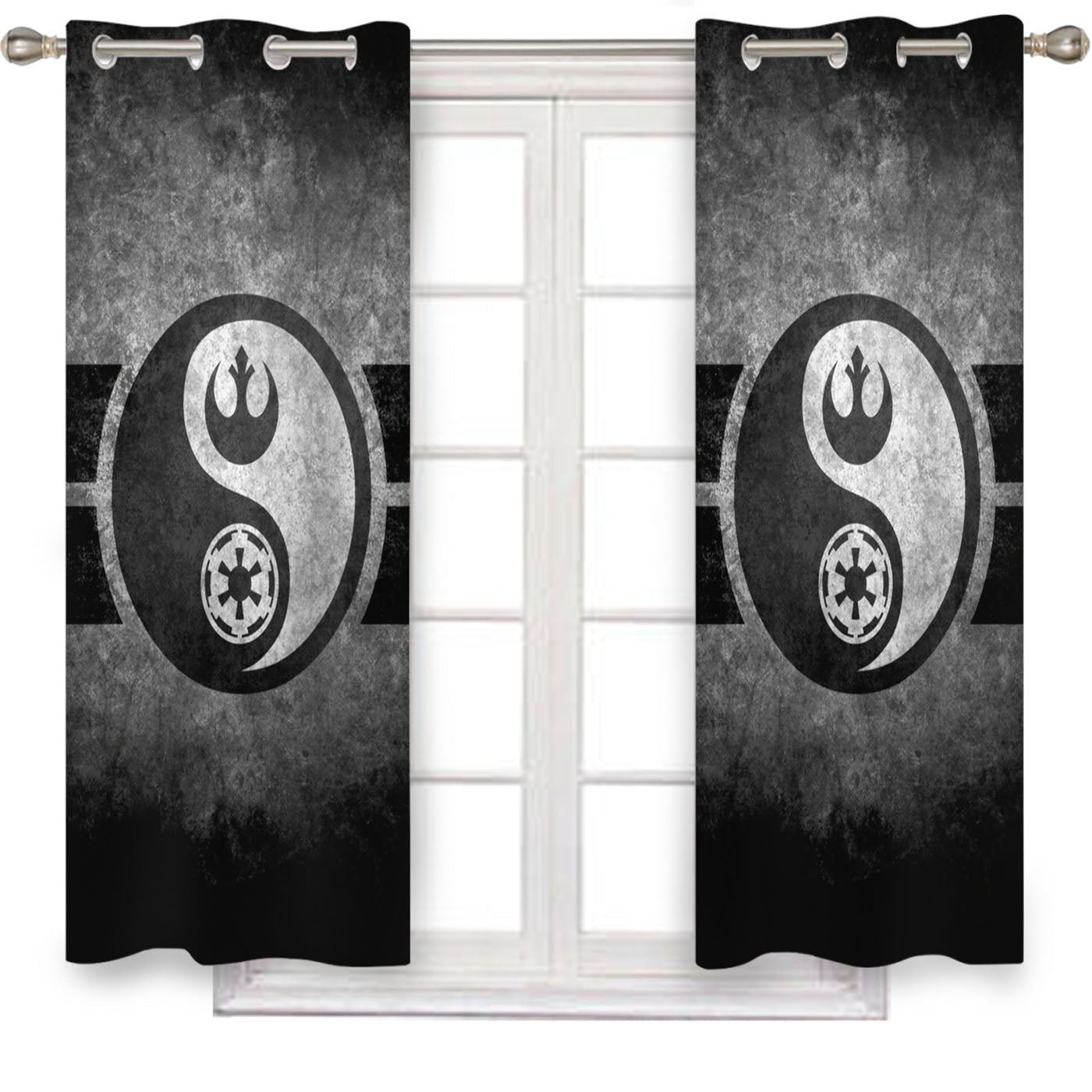 Star Wars Jedi X Empire Window Curtains