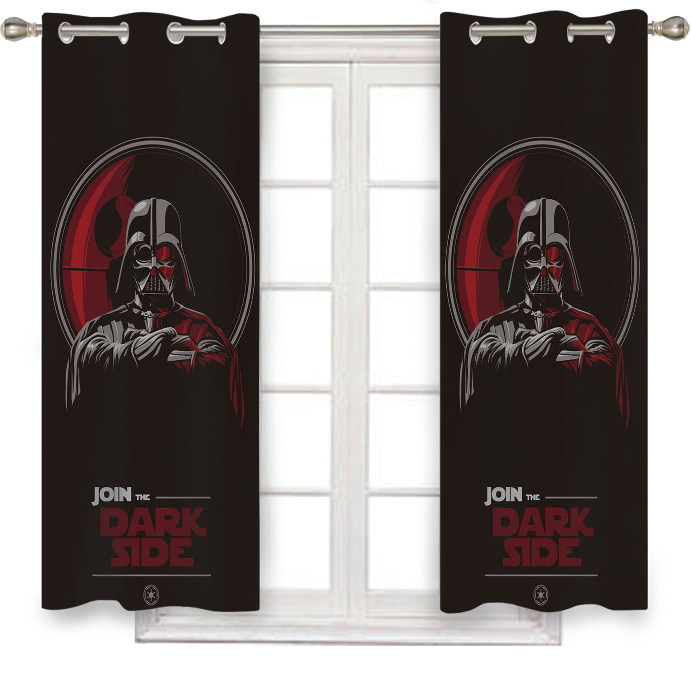 Star Wars Join The Dark Side Window Curtains