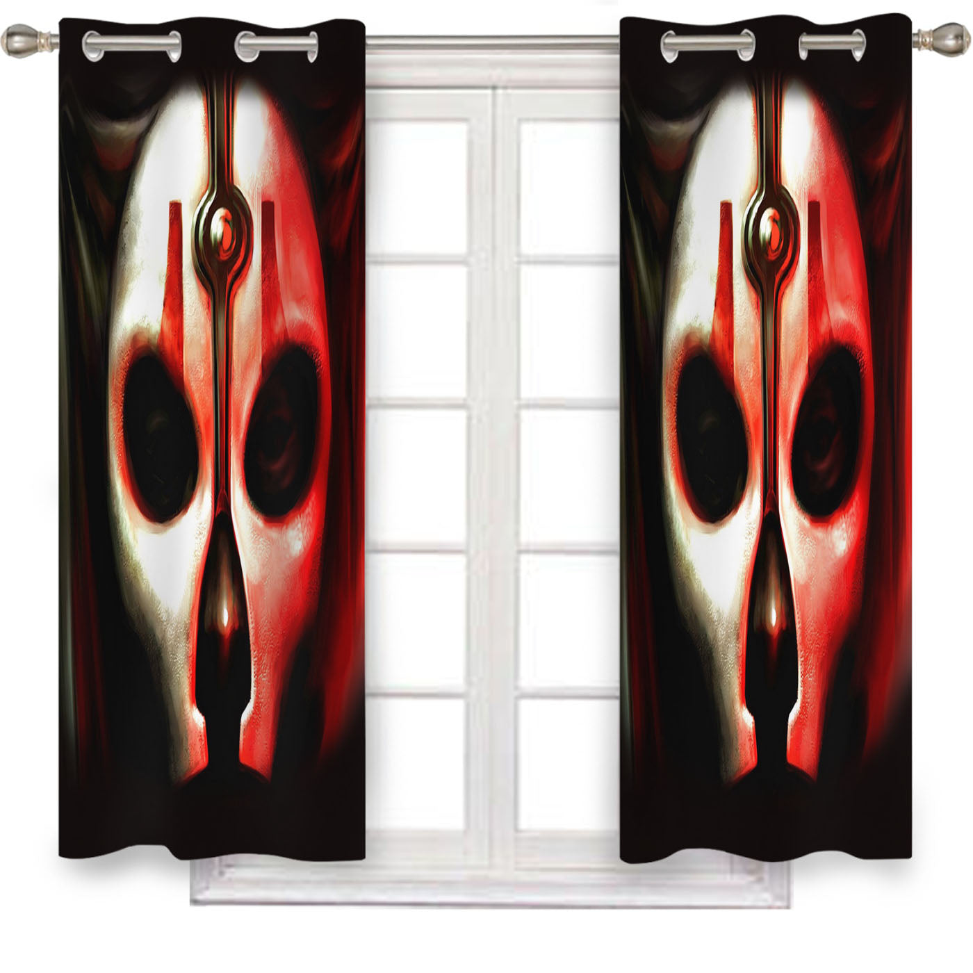 Star Wars Knights Of The Old Republic Mask Window Curtains