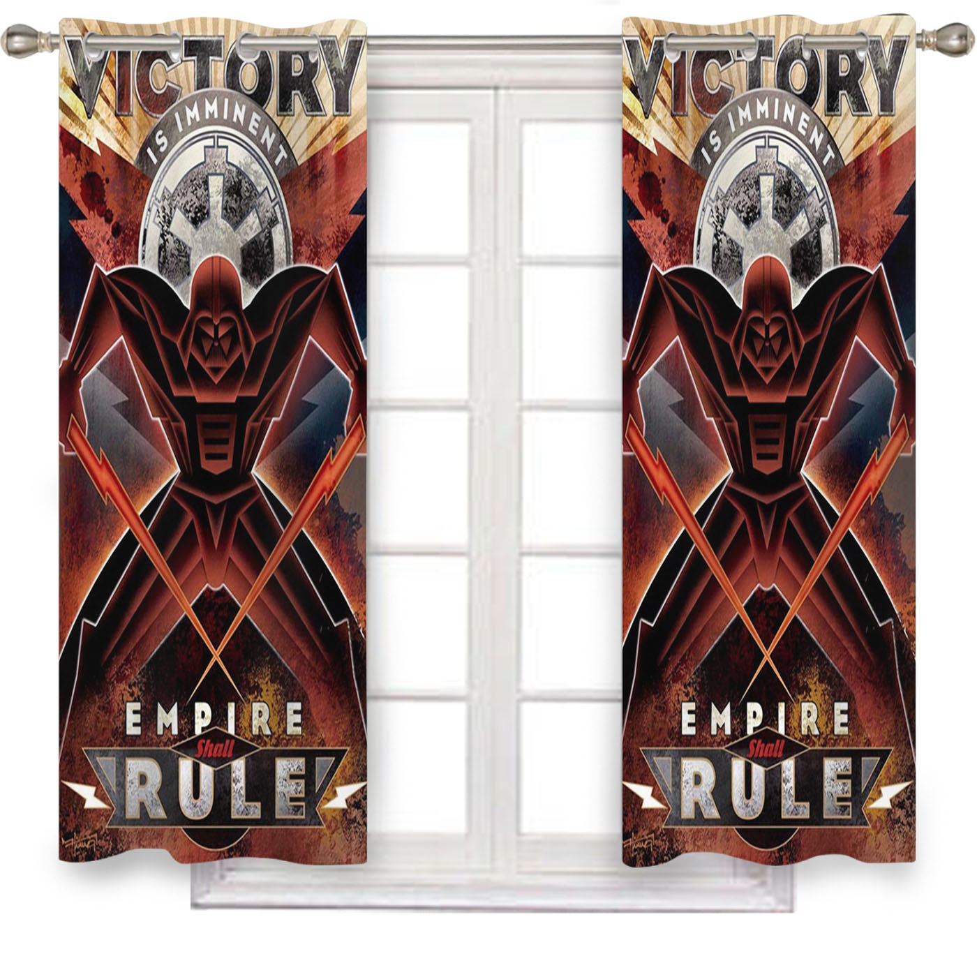 Star Wars Poster 5 Window Curtains