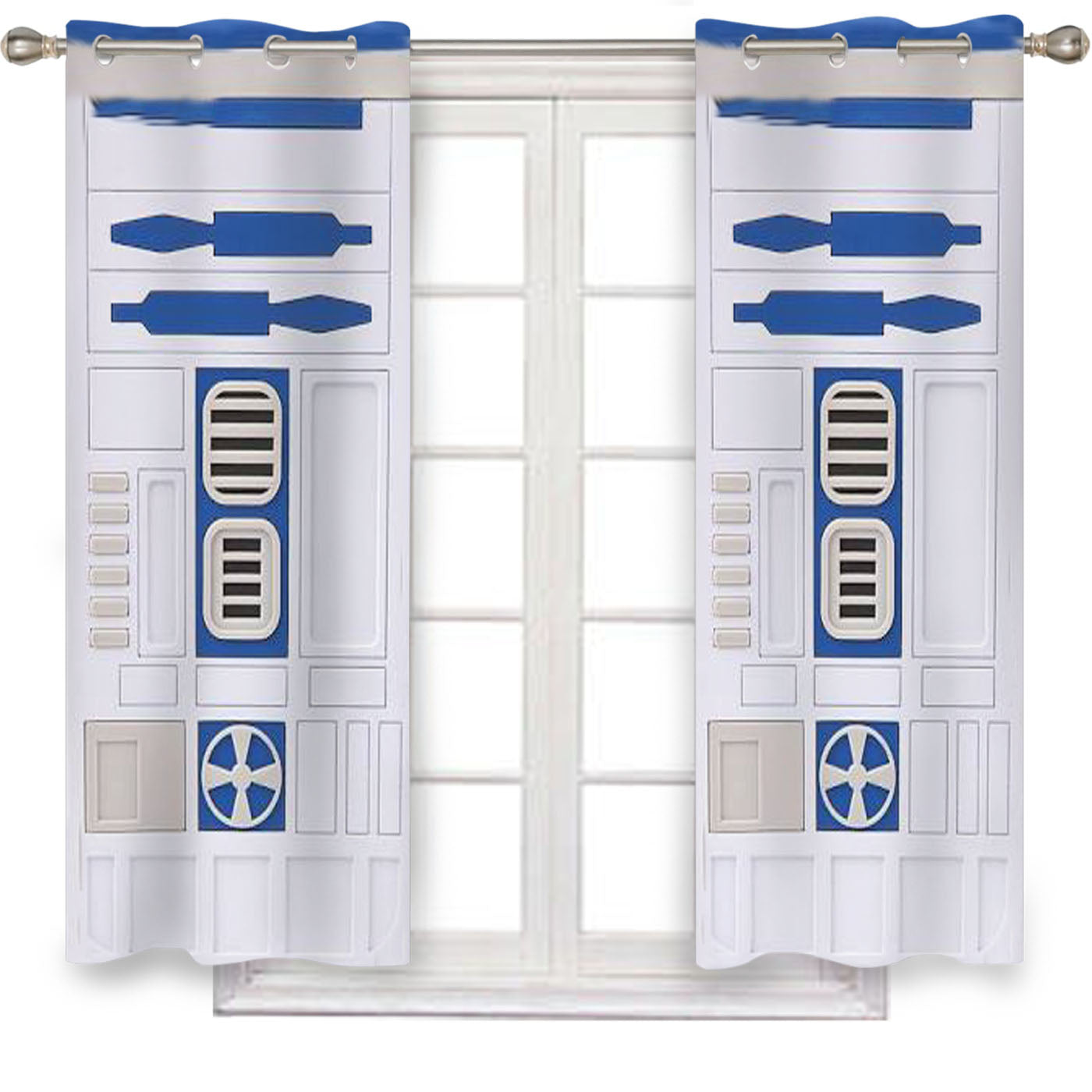 Star Wars Rd Window Curtains
