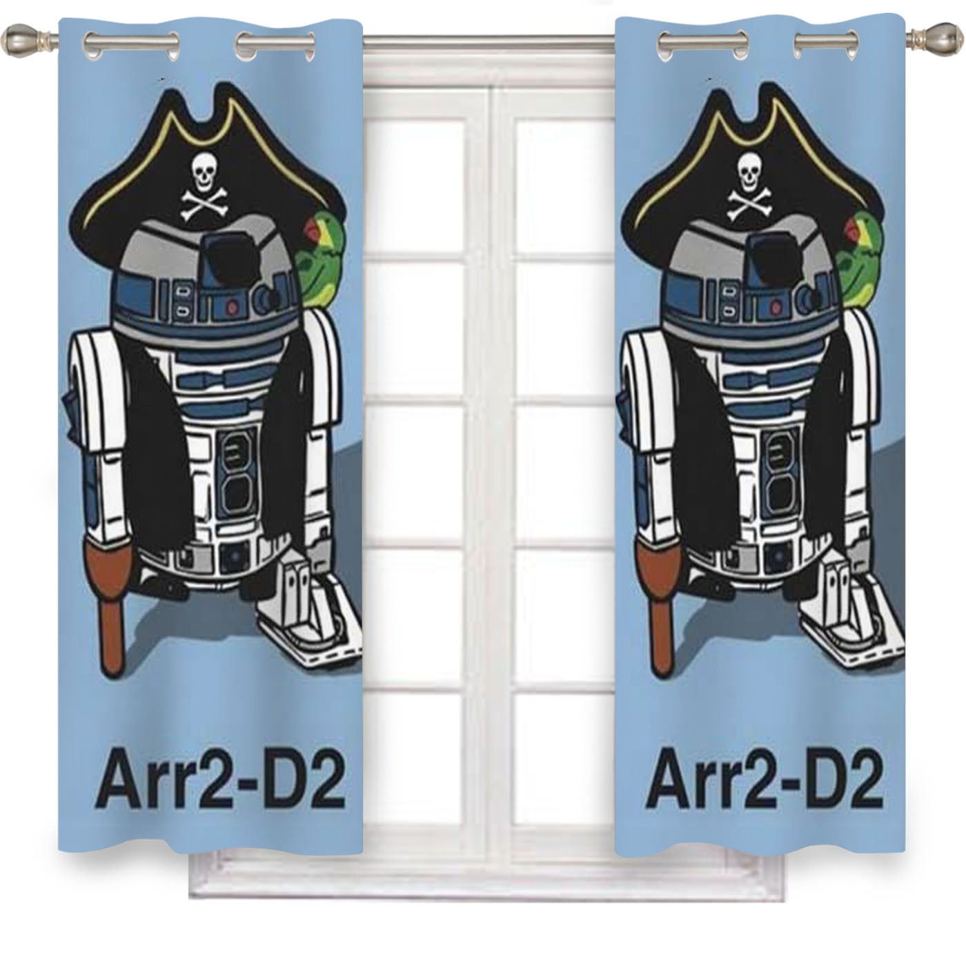 Star Wars Rd Pirate Window Curtains