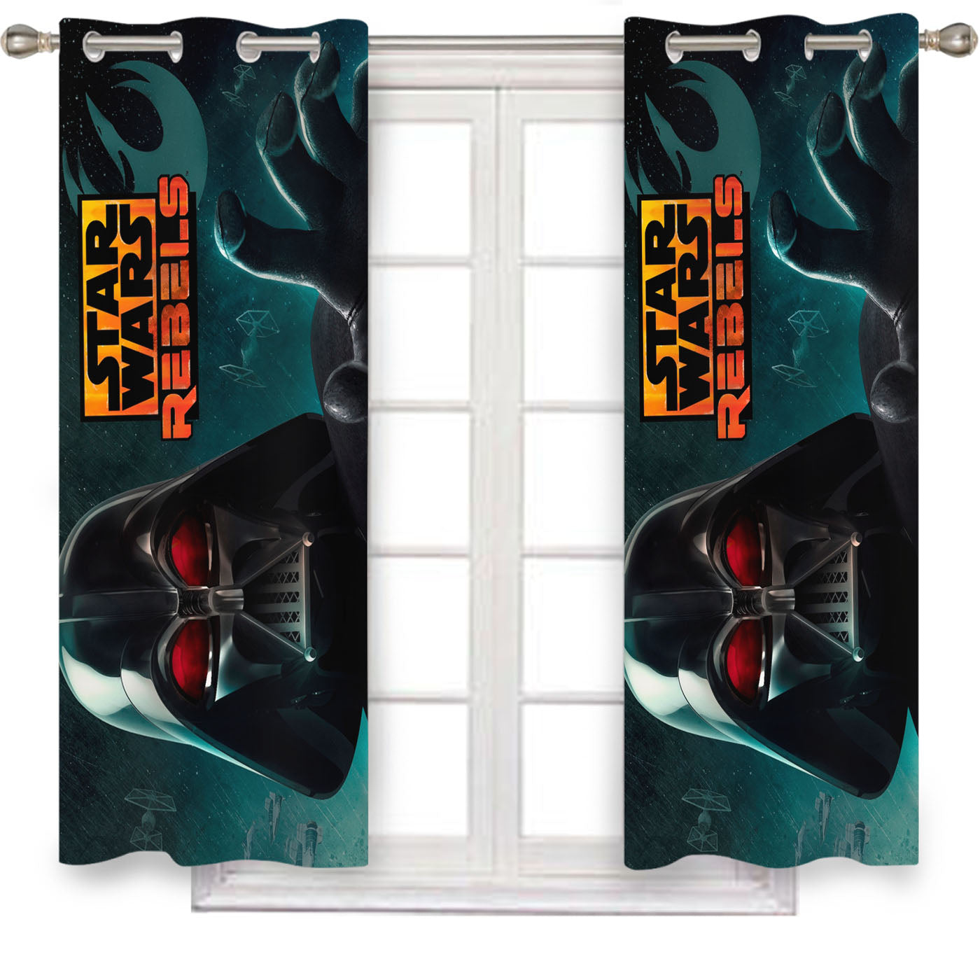 Star Wars Rebels Disney Window Curtains