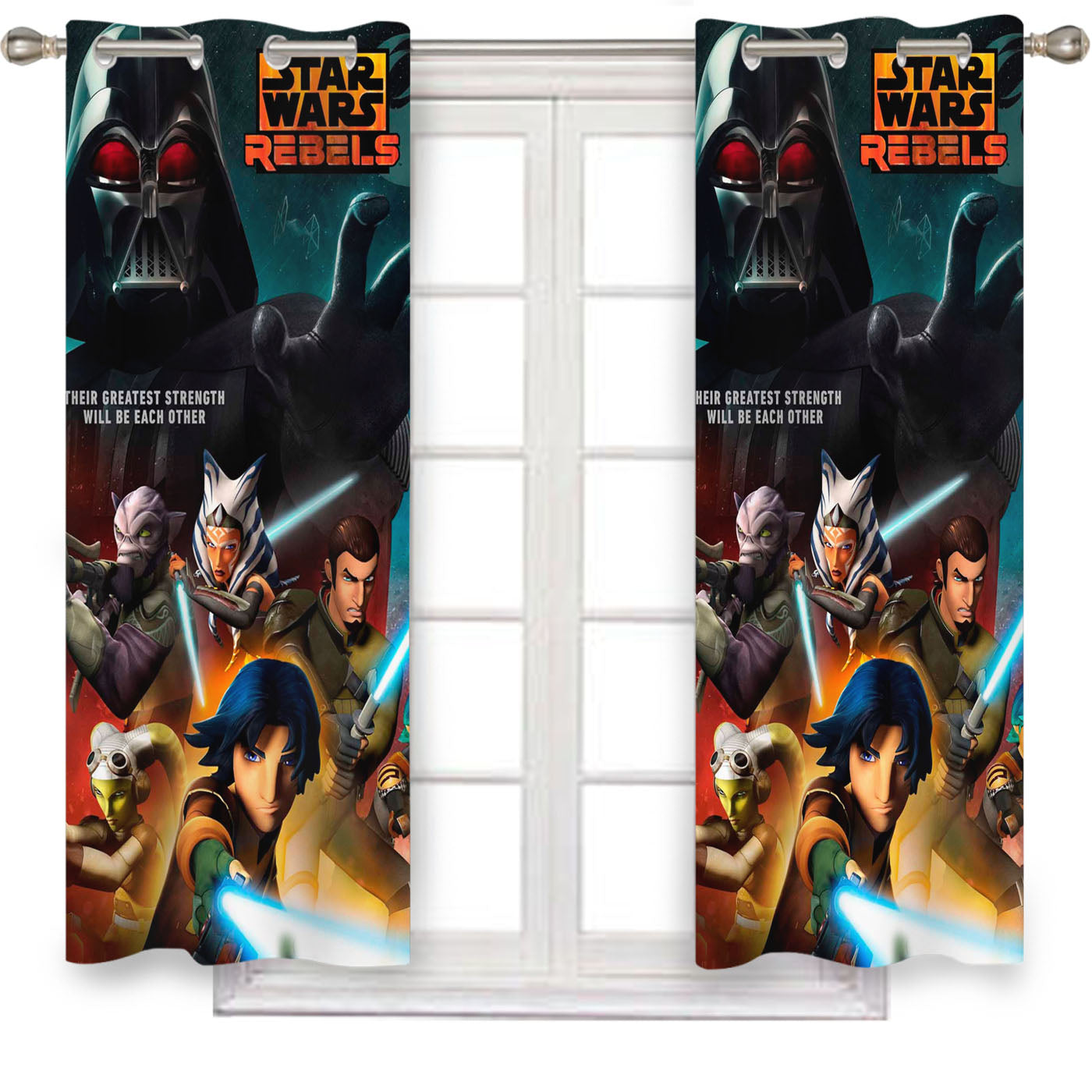 Star Wars Rebels Disney #1 Window Curtains