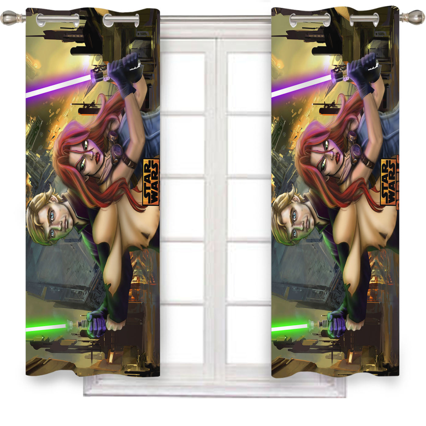 Star Wars Rebels Disney #11 Window Curtains