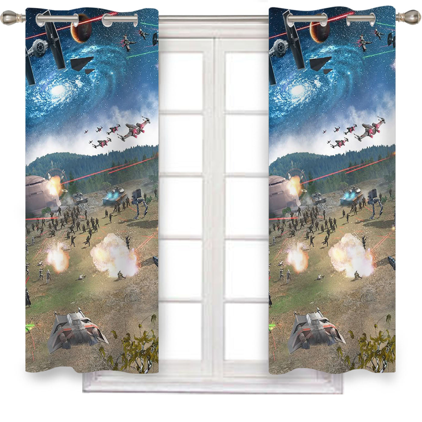 Star Wars Rebels Disney #7 Window Curtains