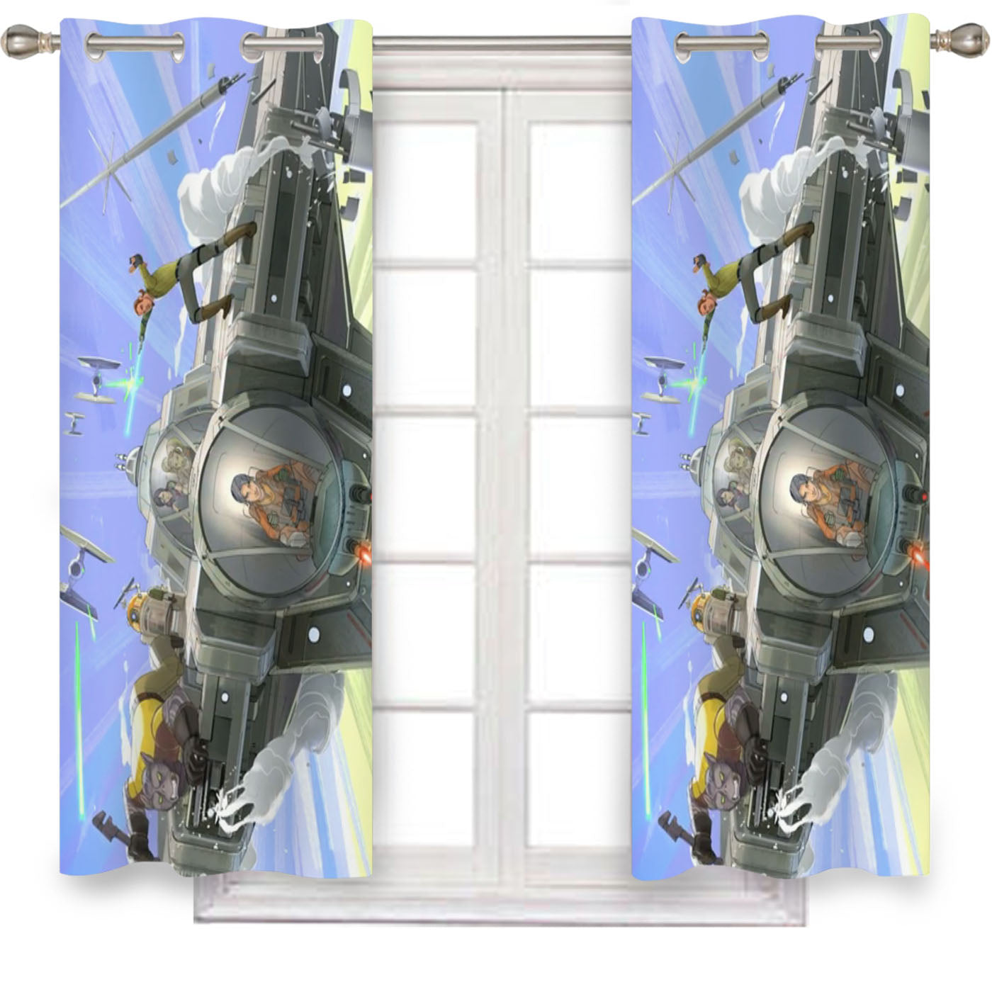 Star Wars Rebels Disney #8 Window Curtains