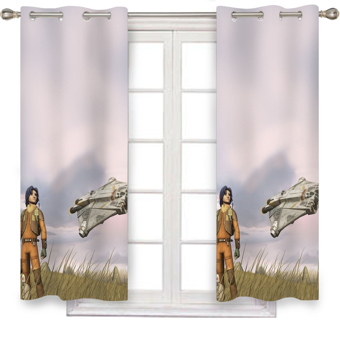 Star Wars Rebels Disney #9 Window Curtains