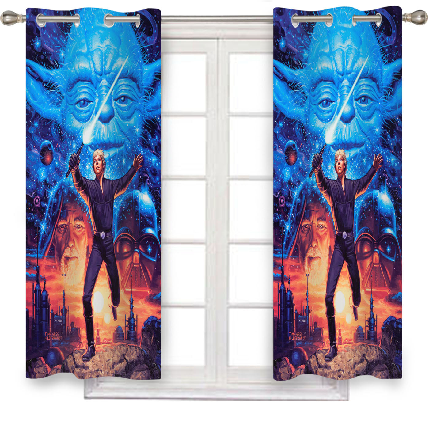 Star Wars Series 3 Art Window Curtains