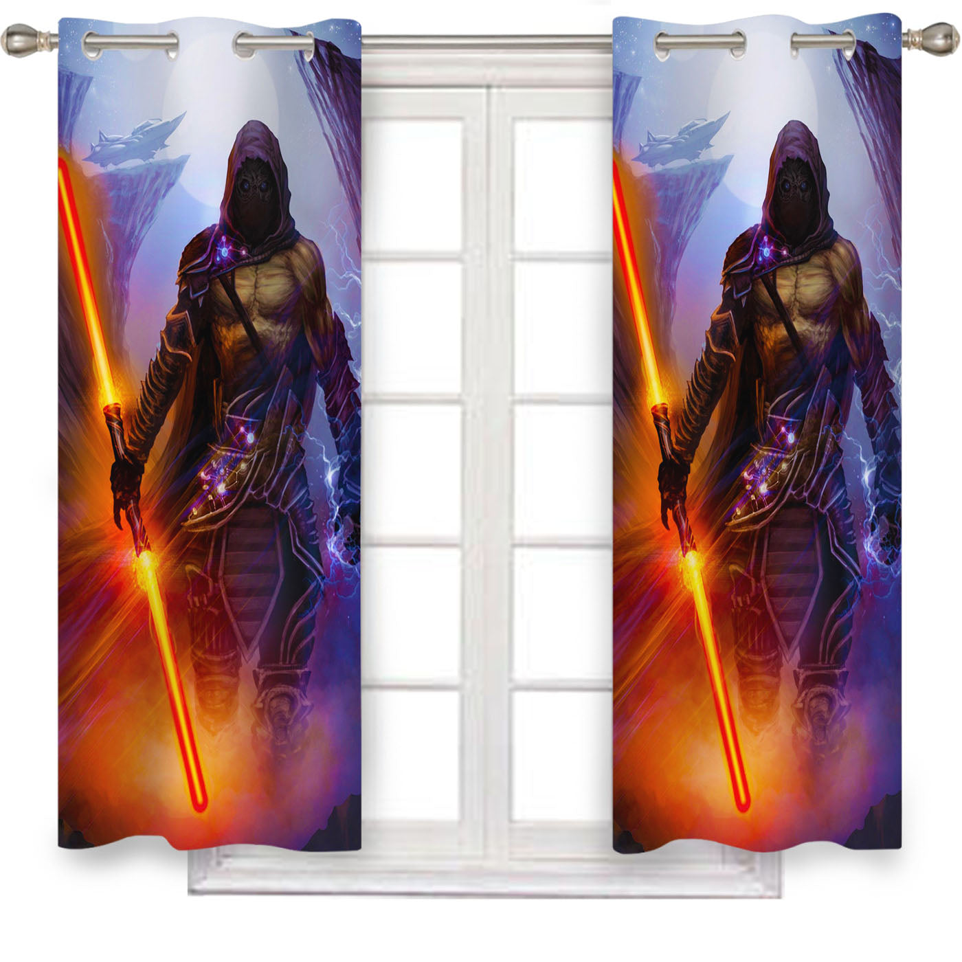 Star Wars Sith Warrior Window Curtains