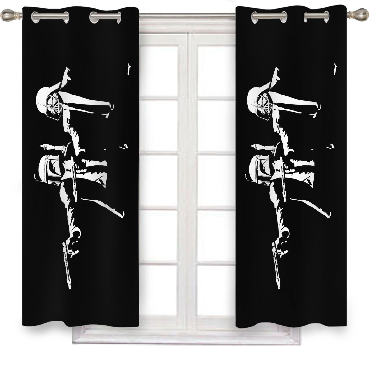 Star Wars Stormtrooper Window Curtains