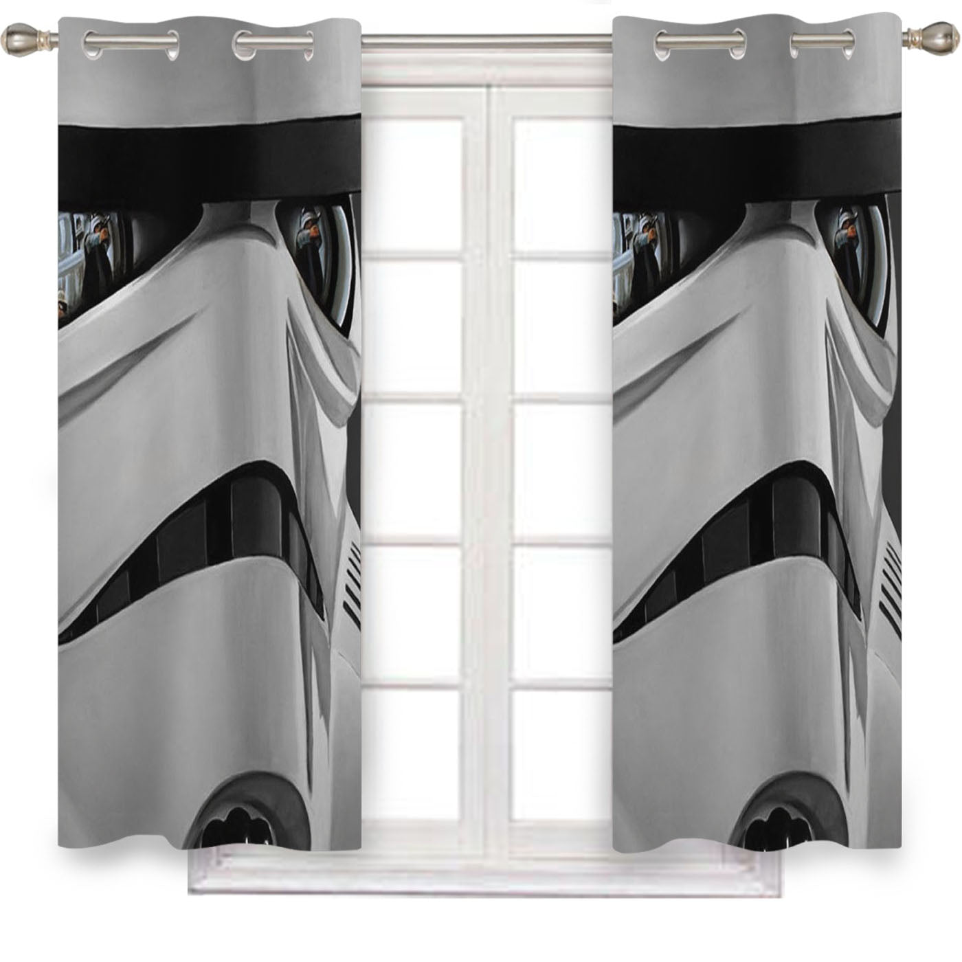 Star Wars Stormtrooper 02 Window Curtains