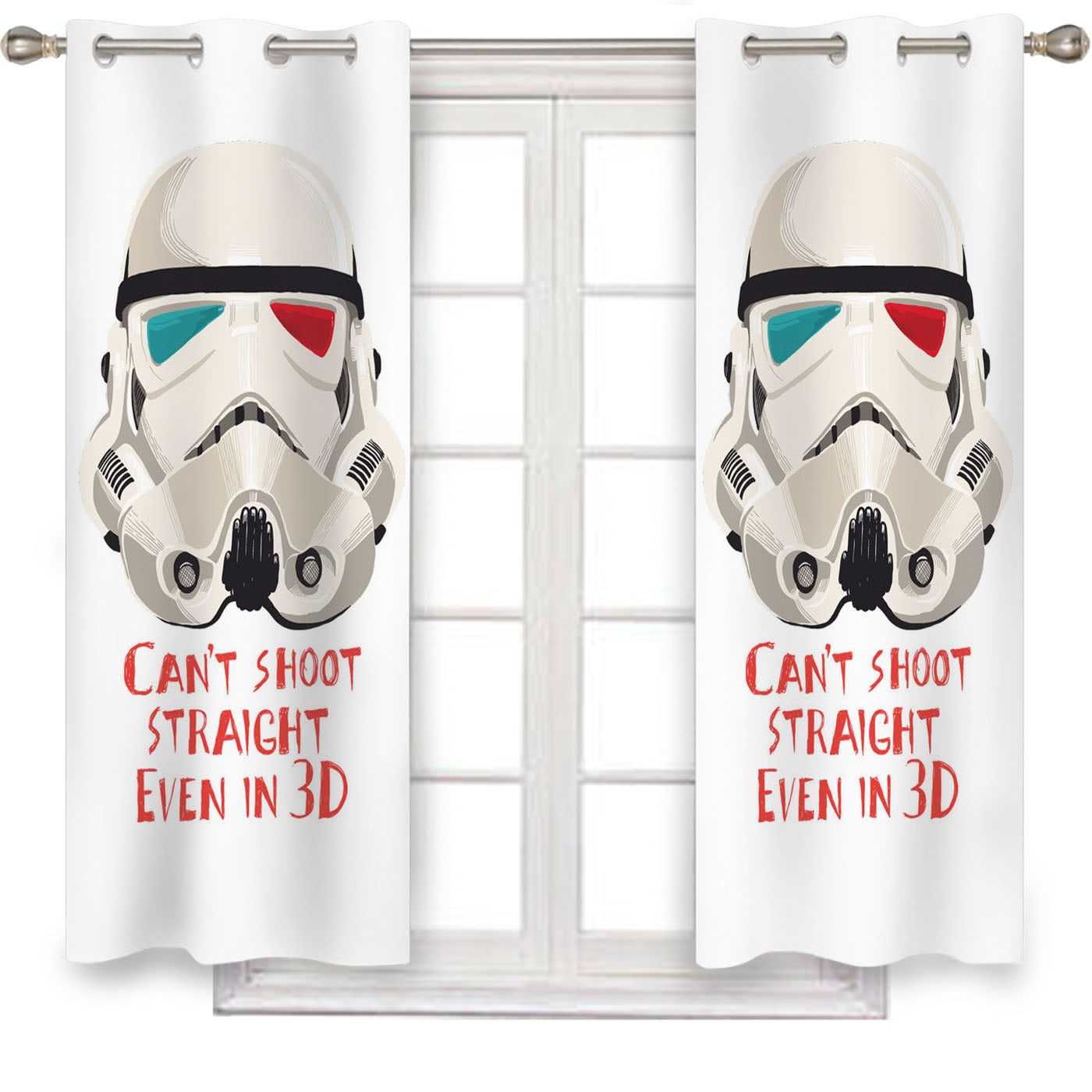 Star Wars Stormtrooper 06 Window Curtains
