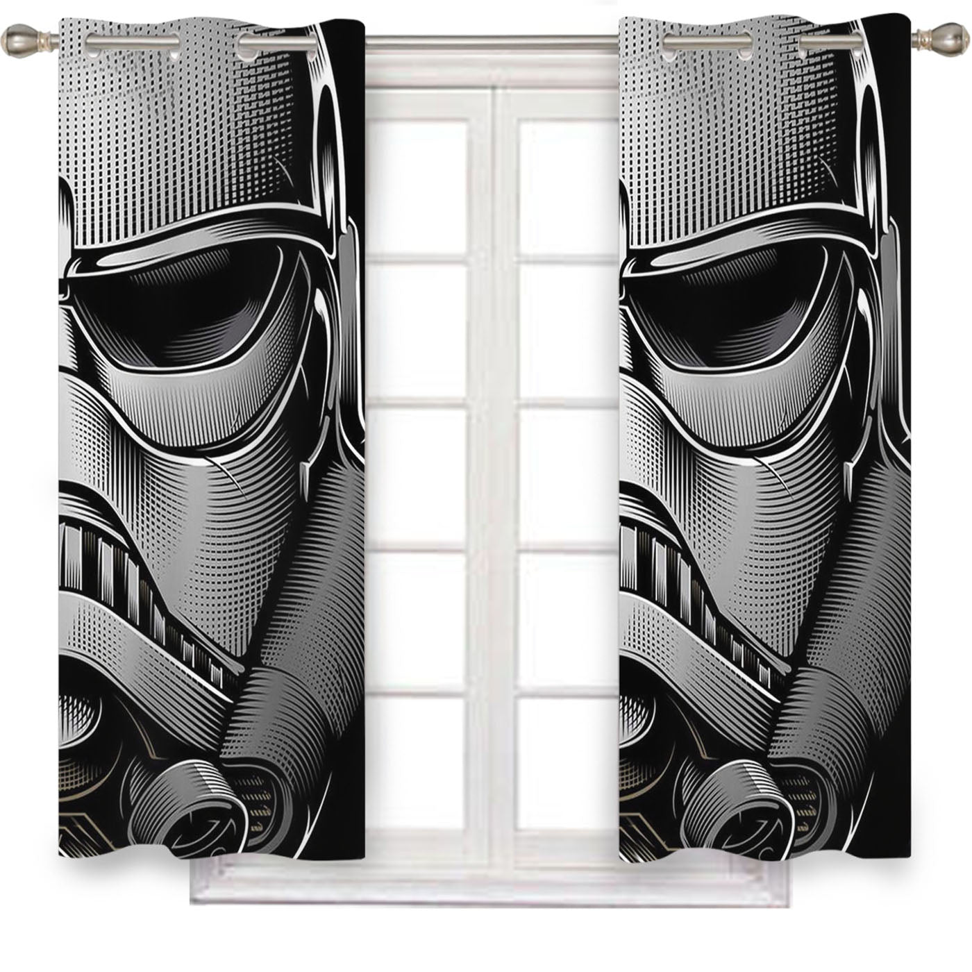 Star Wars Stormtrooper Star Wars Window Curtains