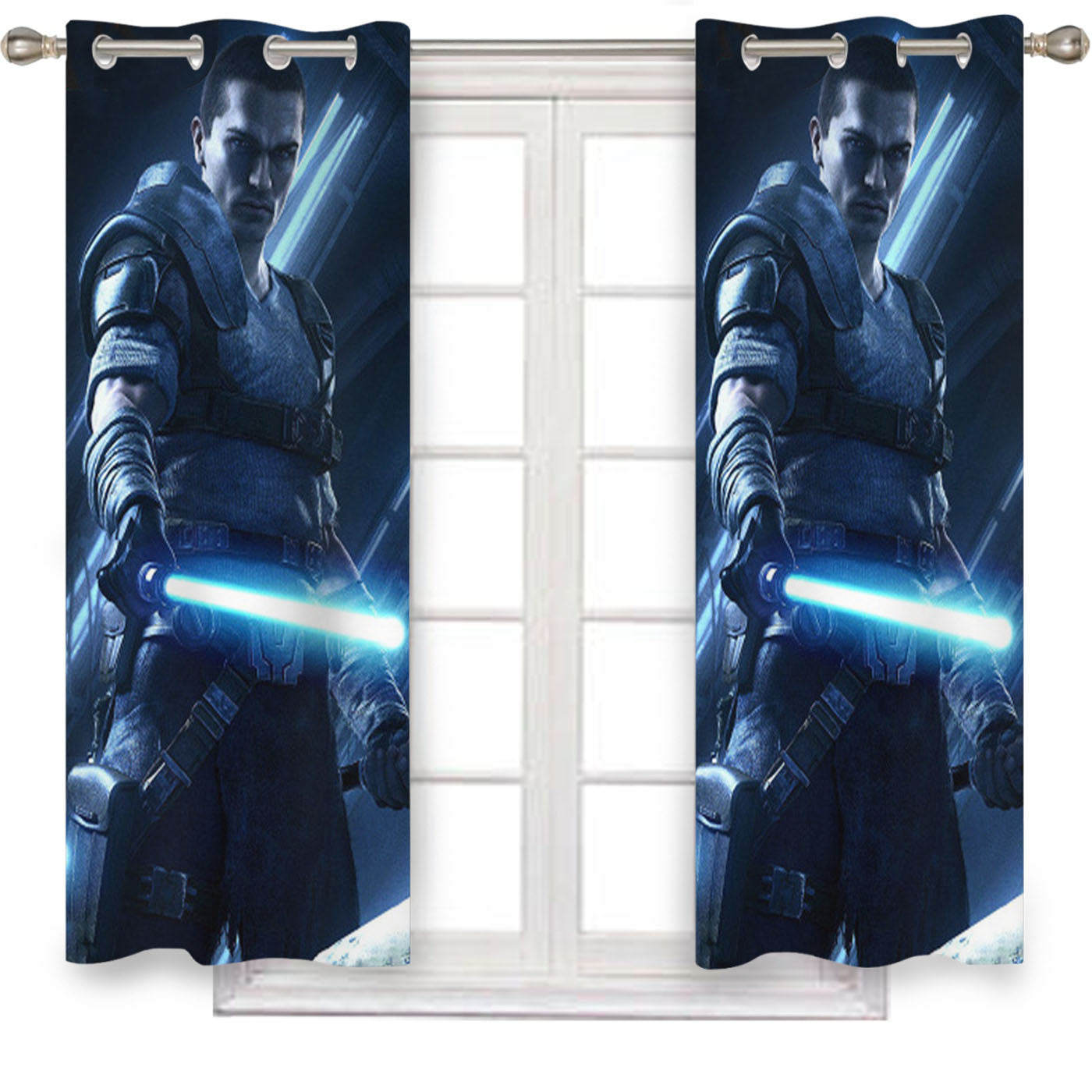 Star Wars The Force Window Curtains
