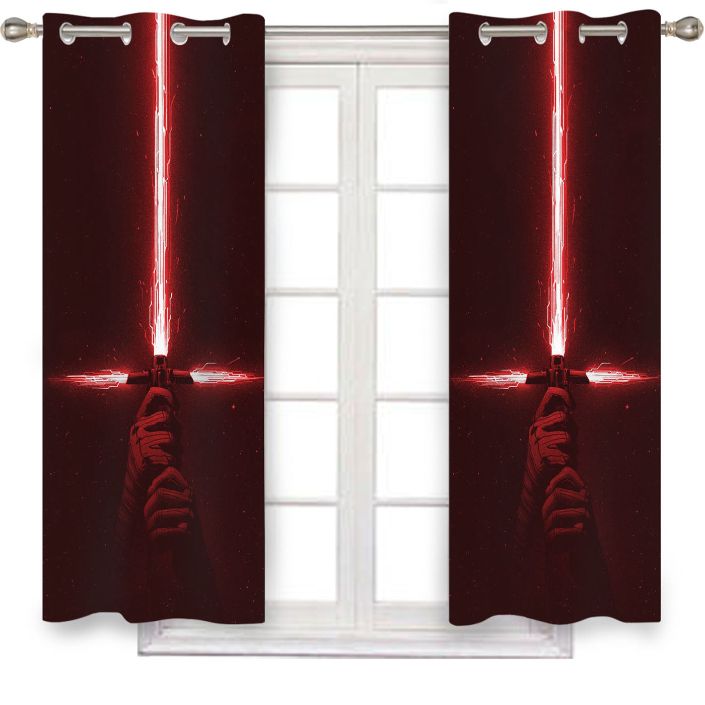 Star Wars The Last Jedi Wallpaper Window Curtains