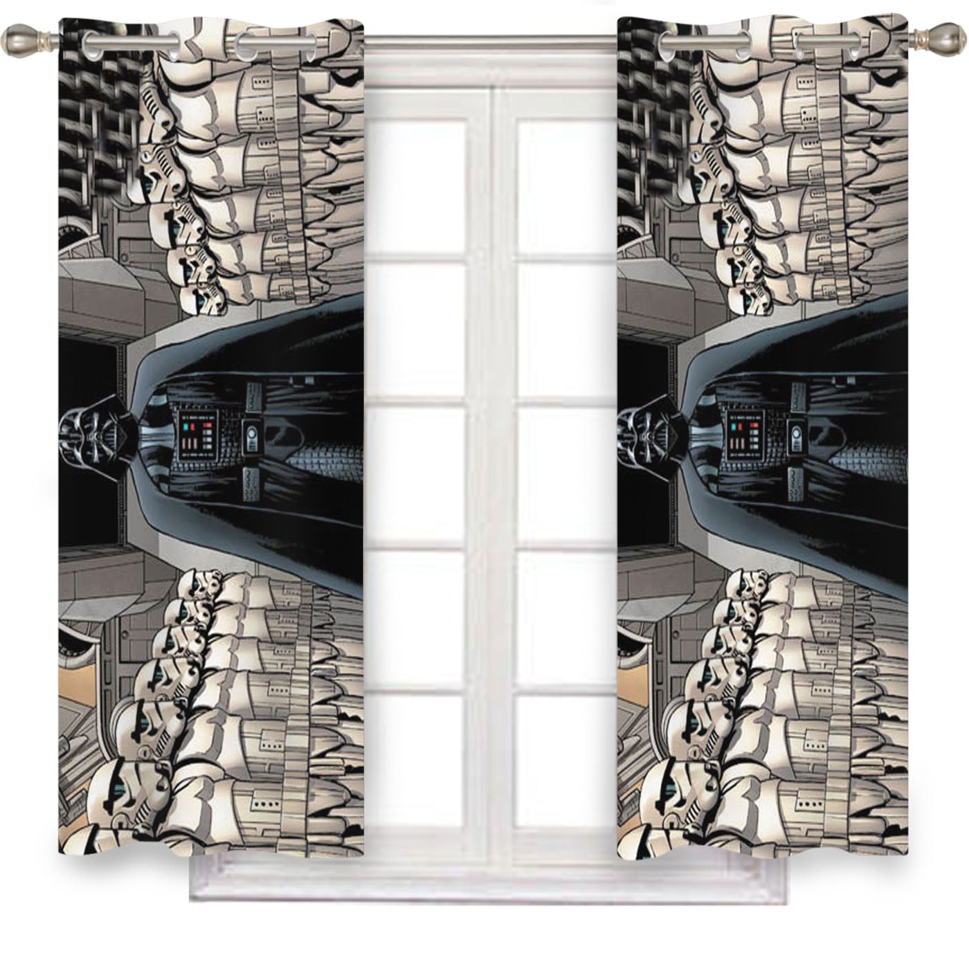Star Wars Vader Window Curtains