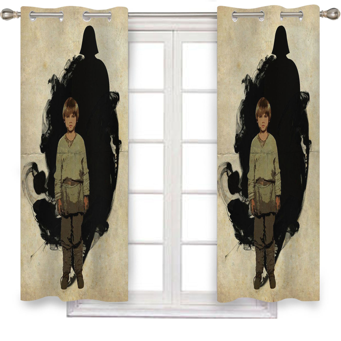Stars Wars Child Window Curtains