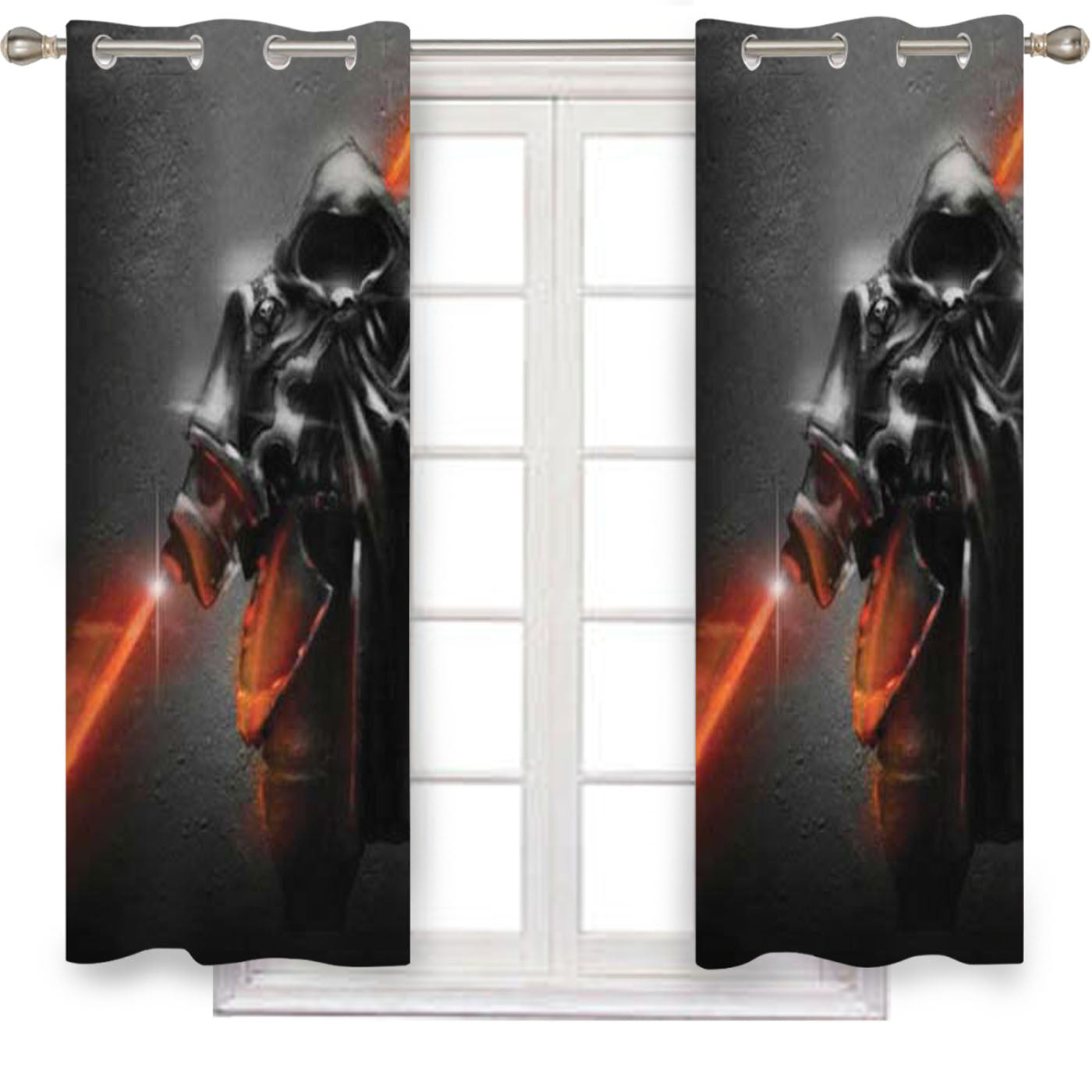 Stars Wars Sith Stone Window Curtains