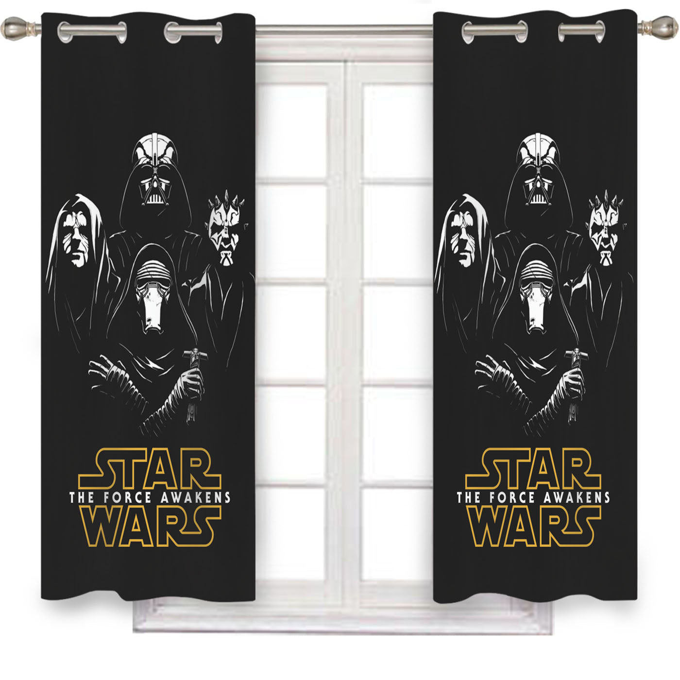 Start Wars Window Curtains