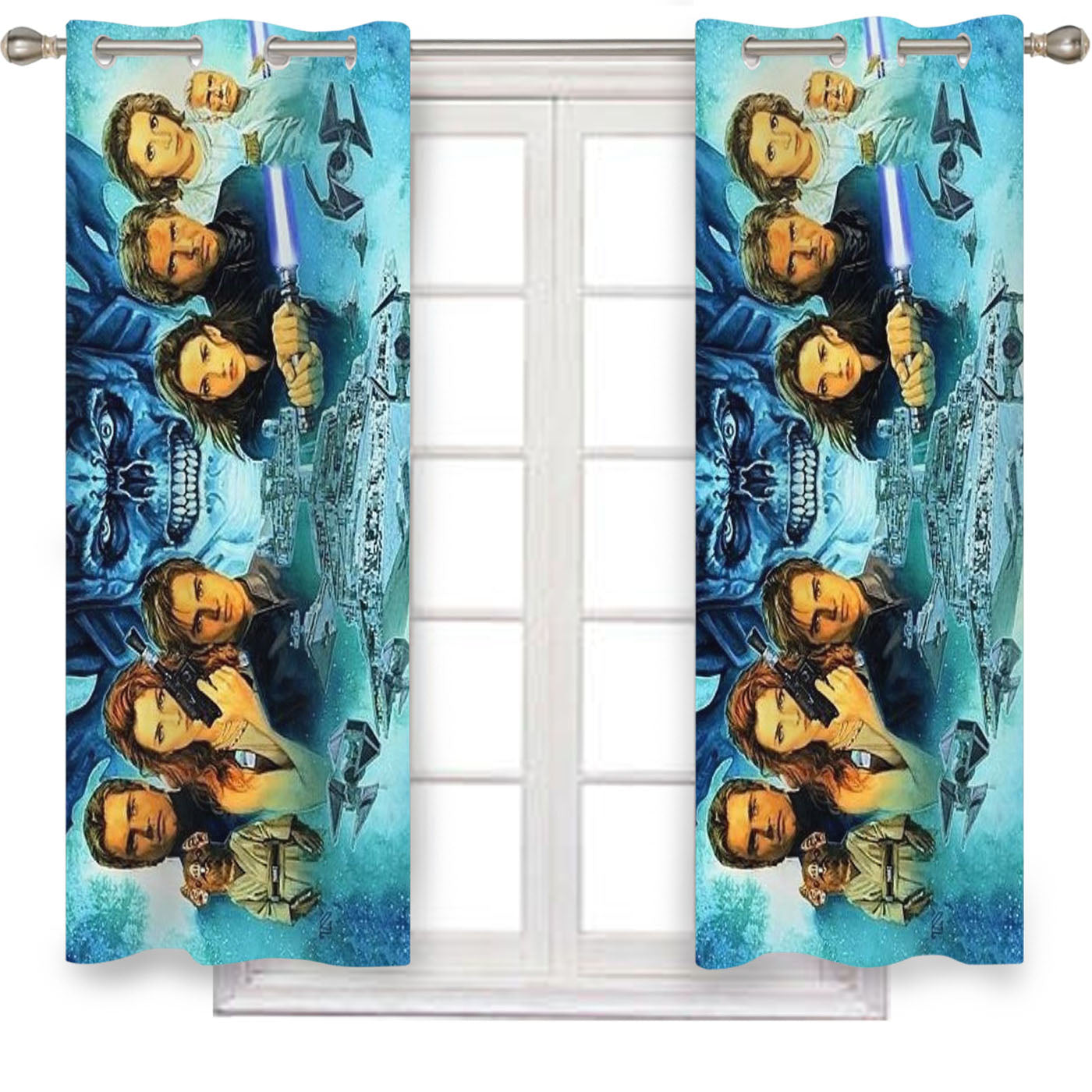 Start Wars Disney #1 Window Curtains