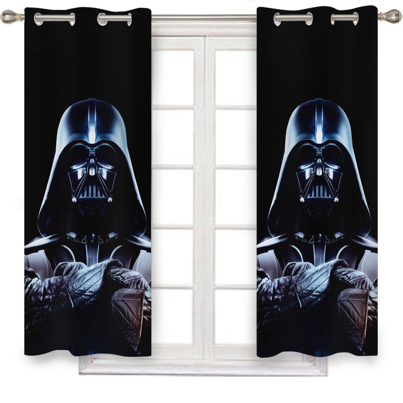 Start Wars Disney Dark Side Window Curtains