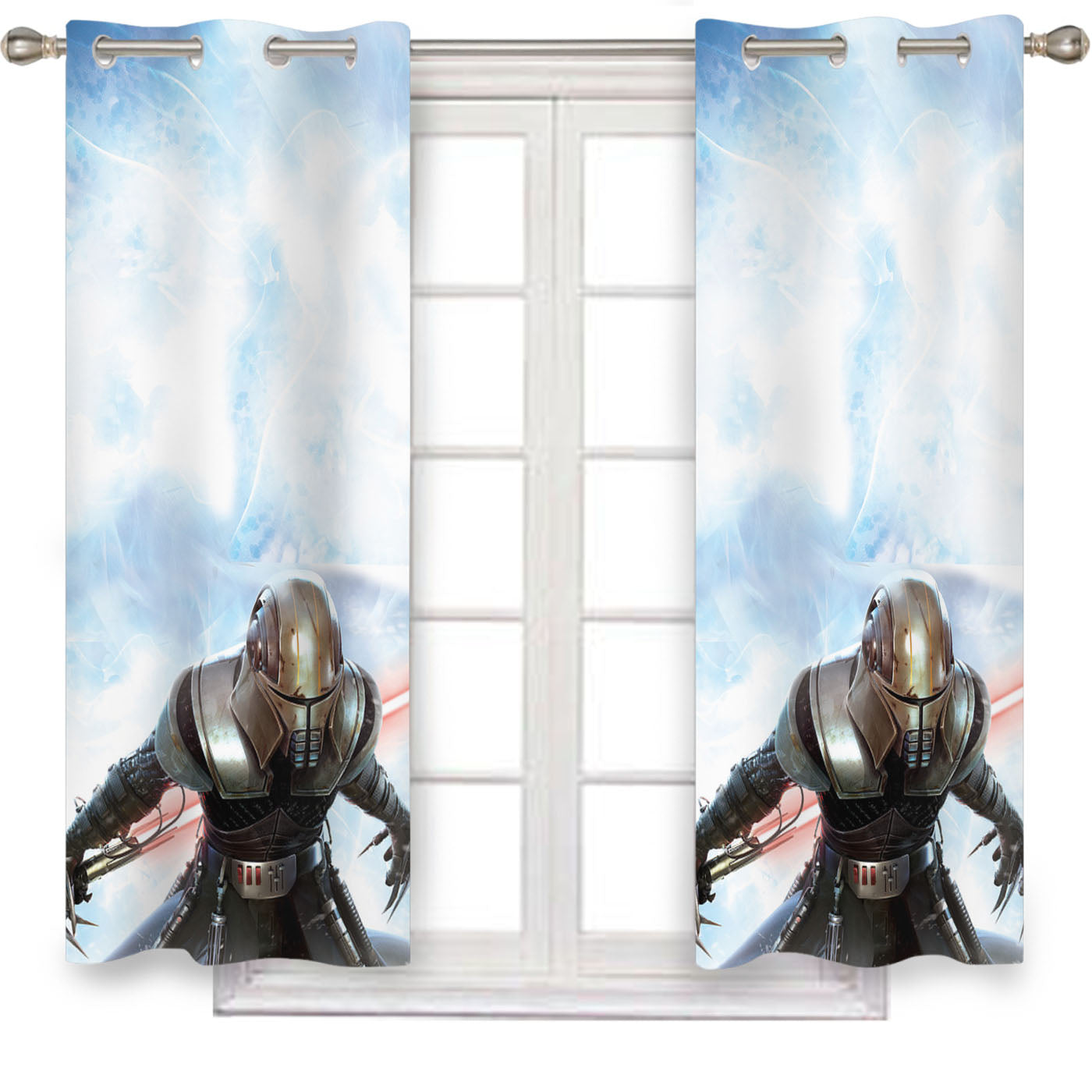 Start Wars Disney Dark Side 2 Window Curtains